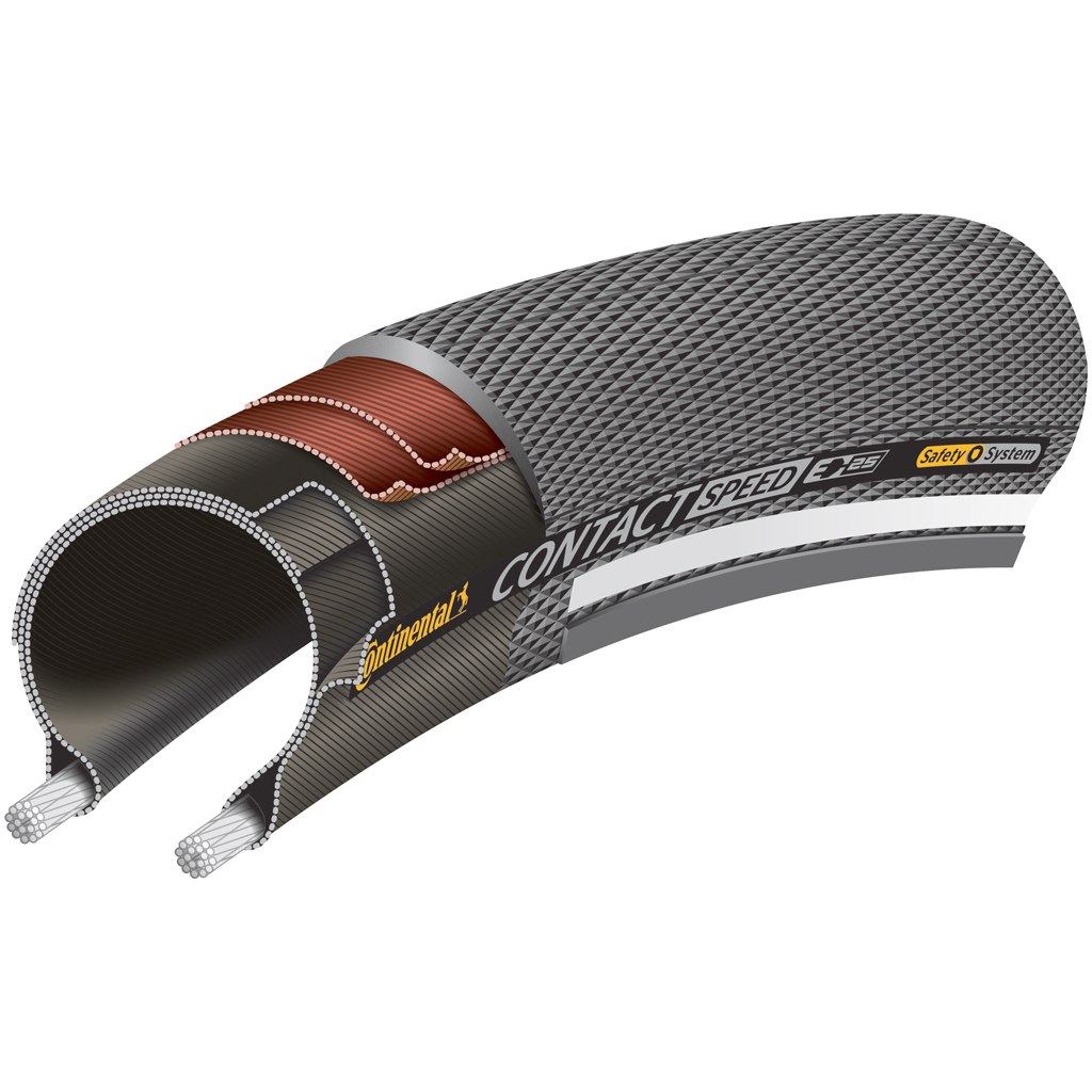 Productfoto van Continental Contact Speed Draadband - 622 - black Reflex