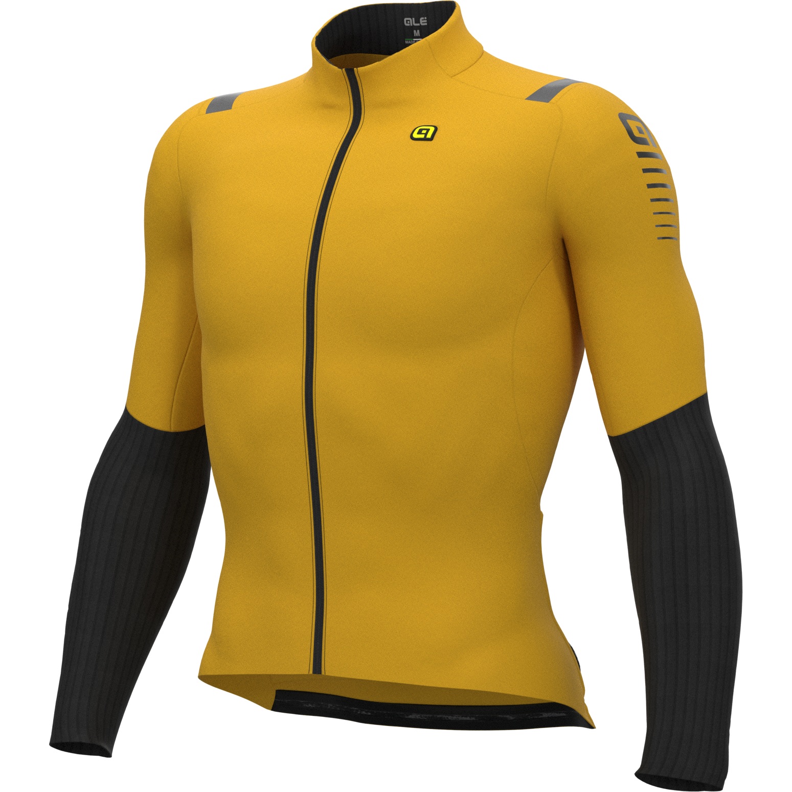 Picture of Alé R-EV1 Warm Race 2.0 Long Sleeve Jersey - yellow