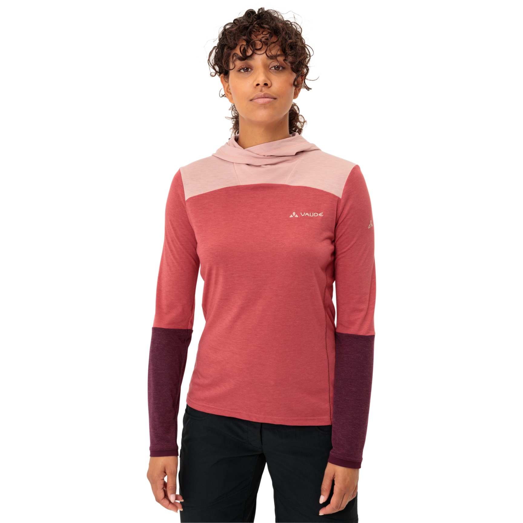 Picture of Vaude Tremalzo Long Sleeve Shirt Women - brick