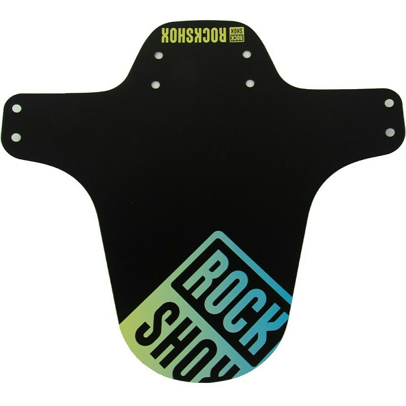 RockShox AM Fender Front Fender, 26\"-29\", Blue Pink Fade/black Logo