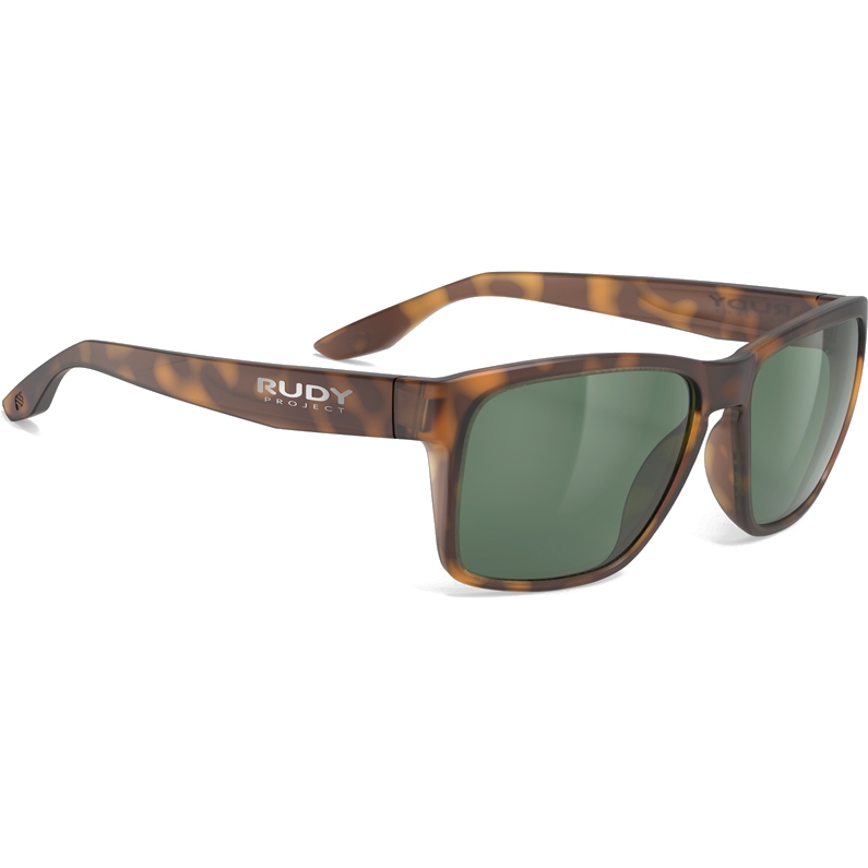 Bild von Rudy Project Spinhawk Edge Brille - Demi Brown Matte/Green