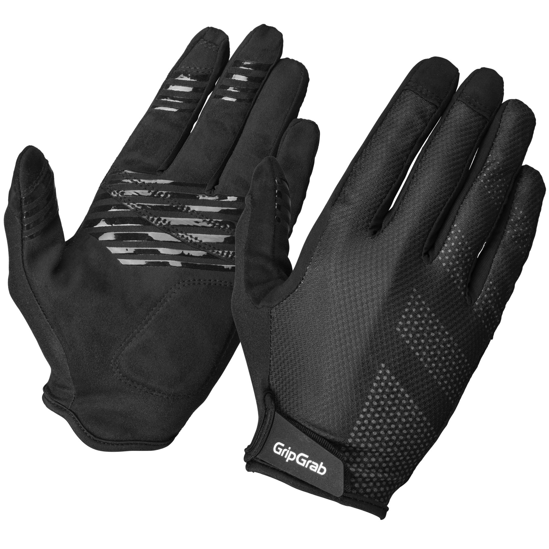 Picture of GripGrab Ride RC Lite Padded Full Finger Gloves - Black