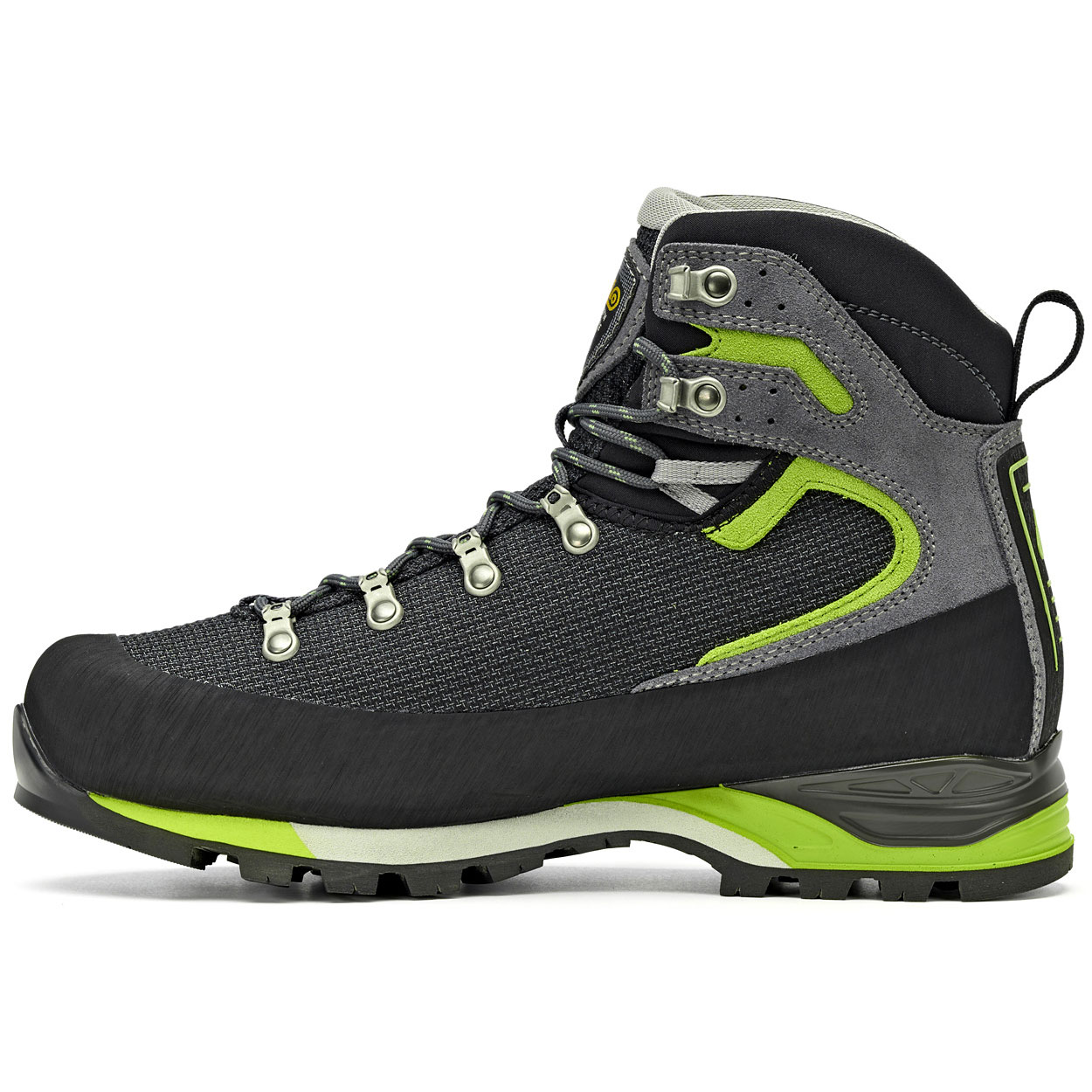 Asolo Corax GV Shoes Men black green lime BIKE24