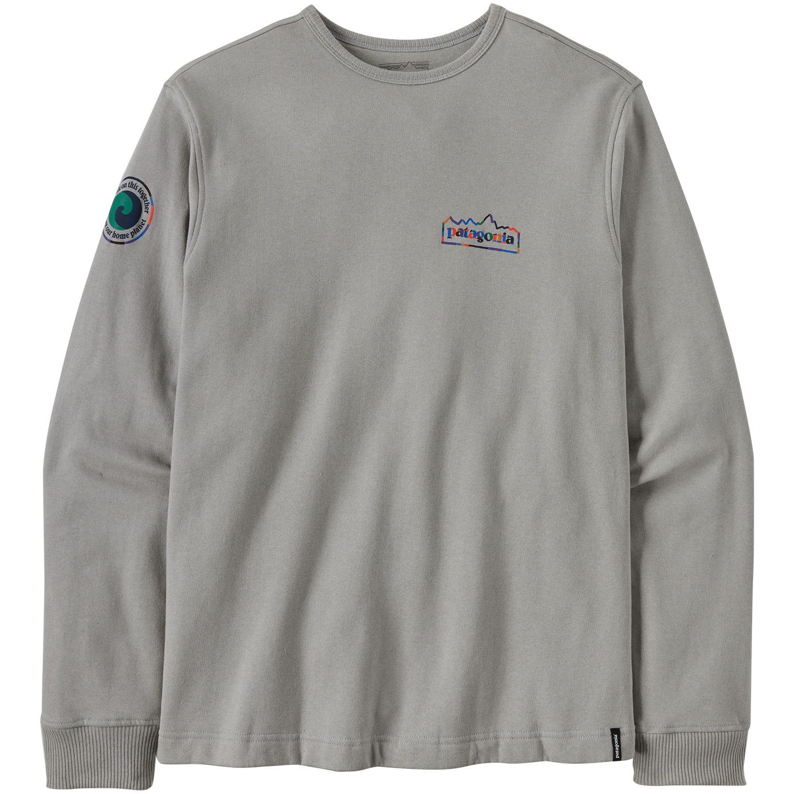 Photo produit de Patagonia Sweatshirt Col Rond Homme - Unity Fitz Wildrise Lightweight - Salt Grey