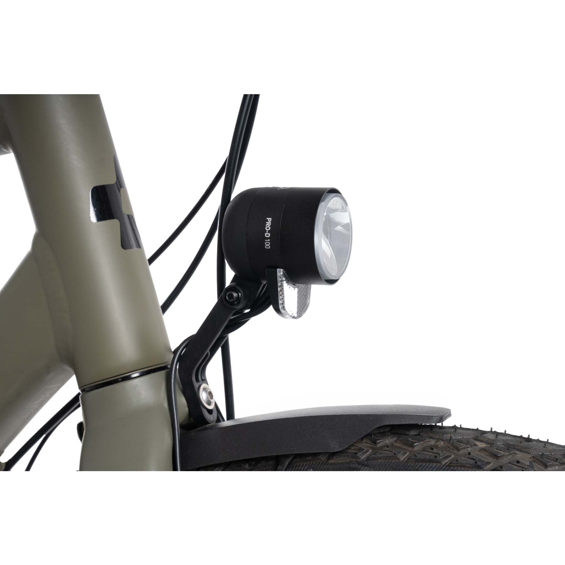 Phare Avant Universel Pour Vélo De Ville - Pour Dynamo - Avec Ampoule - On Bike