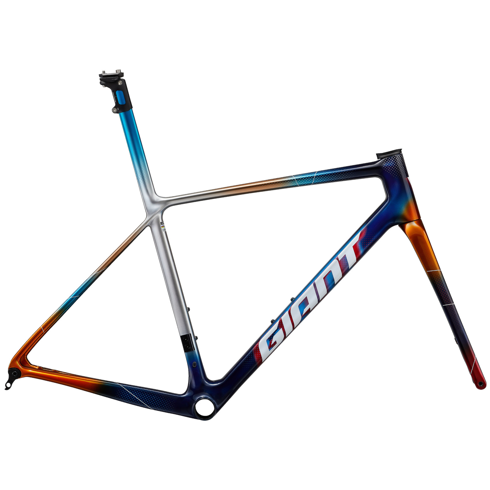 Giant TCR Advanced SL Team v10.1 Frameset Carbon Road 2025 Maraya Blue