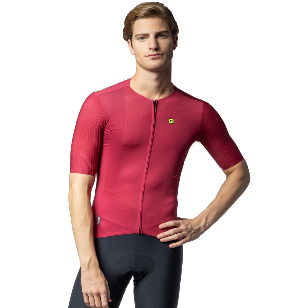 Ale R-EV1 Race 2.0 サイクルジャージ XS Alé R-EV1 Race 2.0 Short Sleeve Jersey Men - black | BIKE24