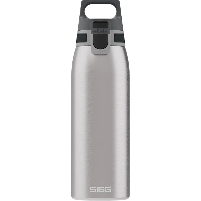 Productfoto van SIGG Shield One Water Bottle - Drinkfles - 1.0 L - Brushed