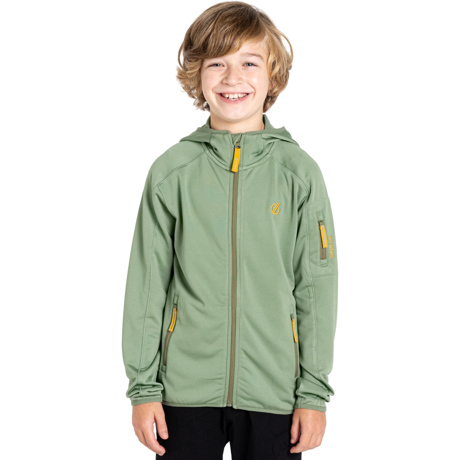 Immagine prodotto da Dare 2b Giacca in Pile Bambini - Explore Fleece - U54 Hedge Green