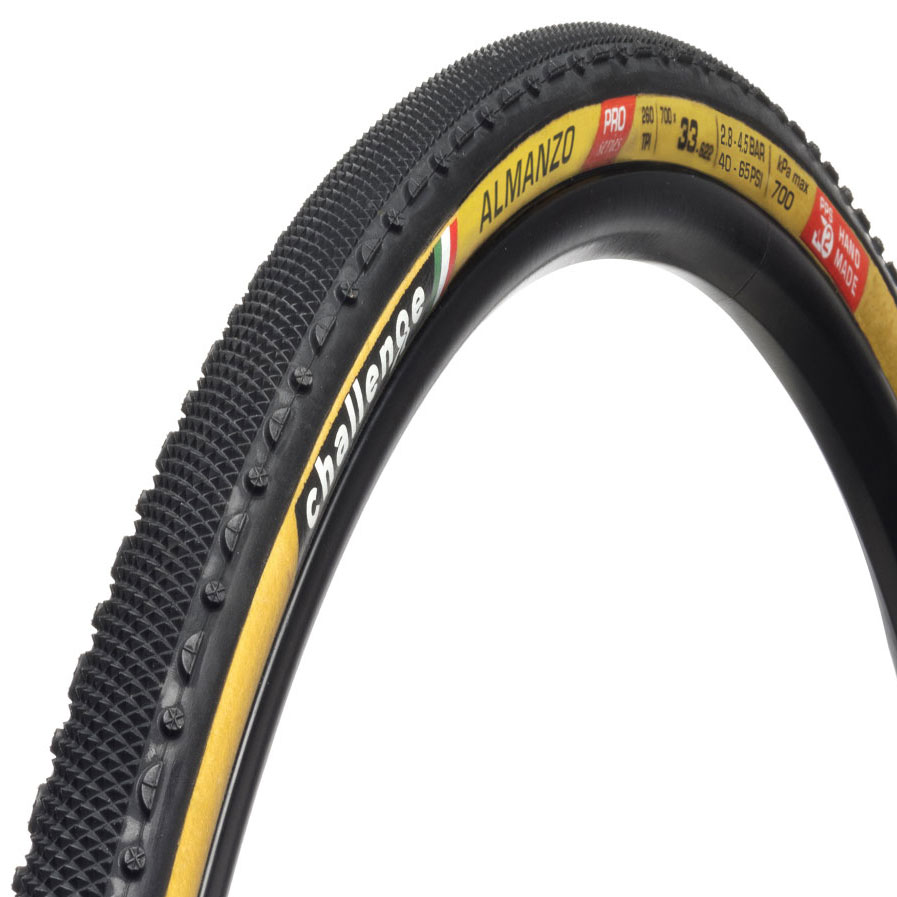 Productfoto van Challenge Almanzo Pro Open Folding Tire - 33-622 - black/tan