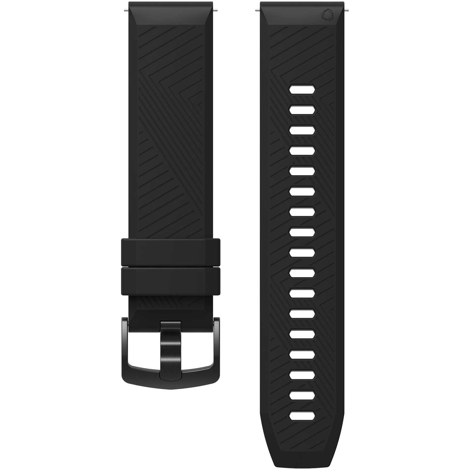 COROS Nylon-Ersatzarmband 20 mm für APEX 2 / PACE 2 / APEX 42 mm - Black (Schwarz) | Zubehör | Sportuhren | Running & Fitness