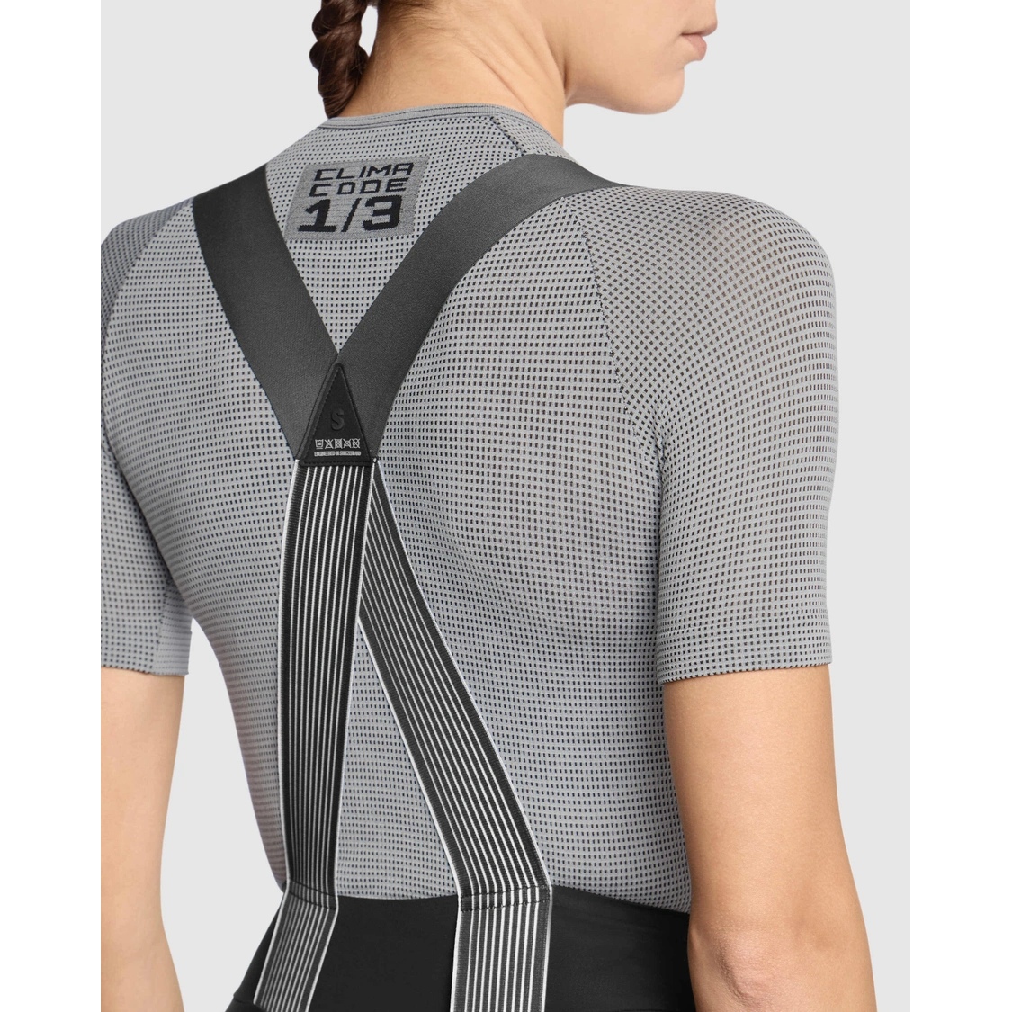 Assos P1 Summer Short Sleeve Skin Layer Women - grey series | BIKE24