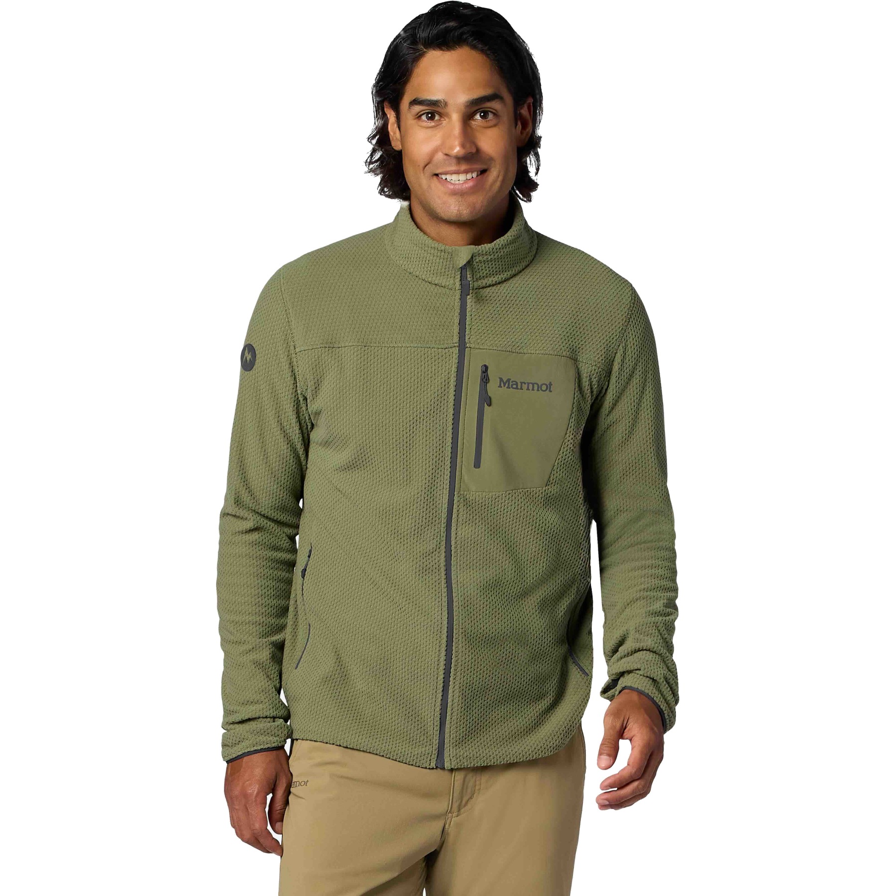 Marmot AirFleece Jacket Men - olive grove | BIKE24