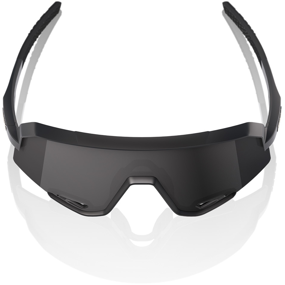 100% Slendale Glasses - Matte Black - Smoke | BIKE24