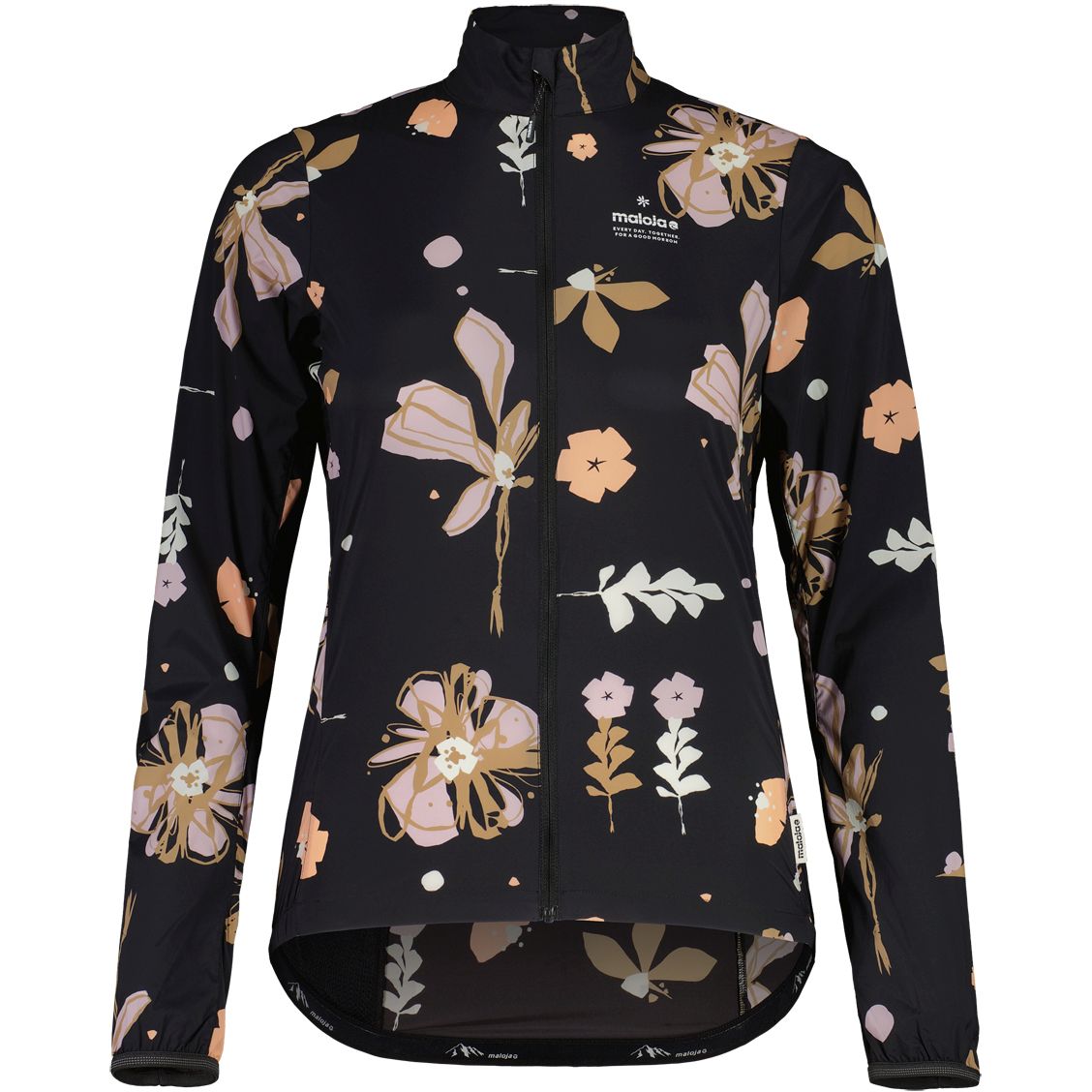 Produktbild von Maloja SeisM. Printed Fahrradjacke Damen - deep black flora 8858