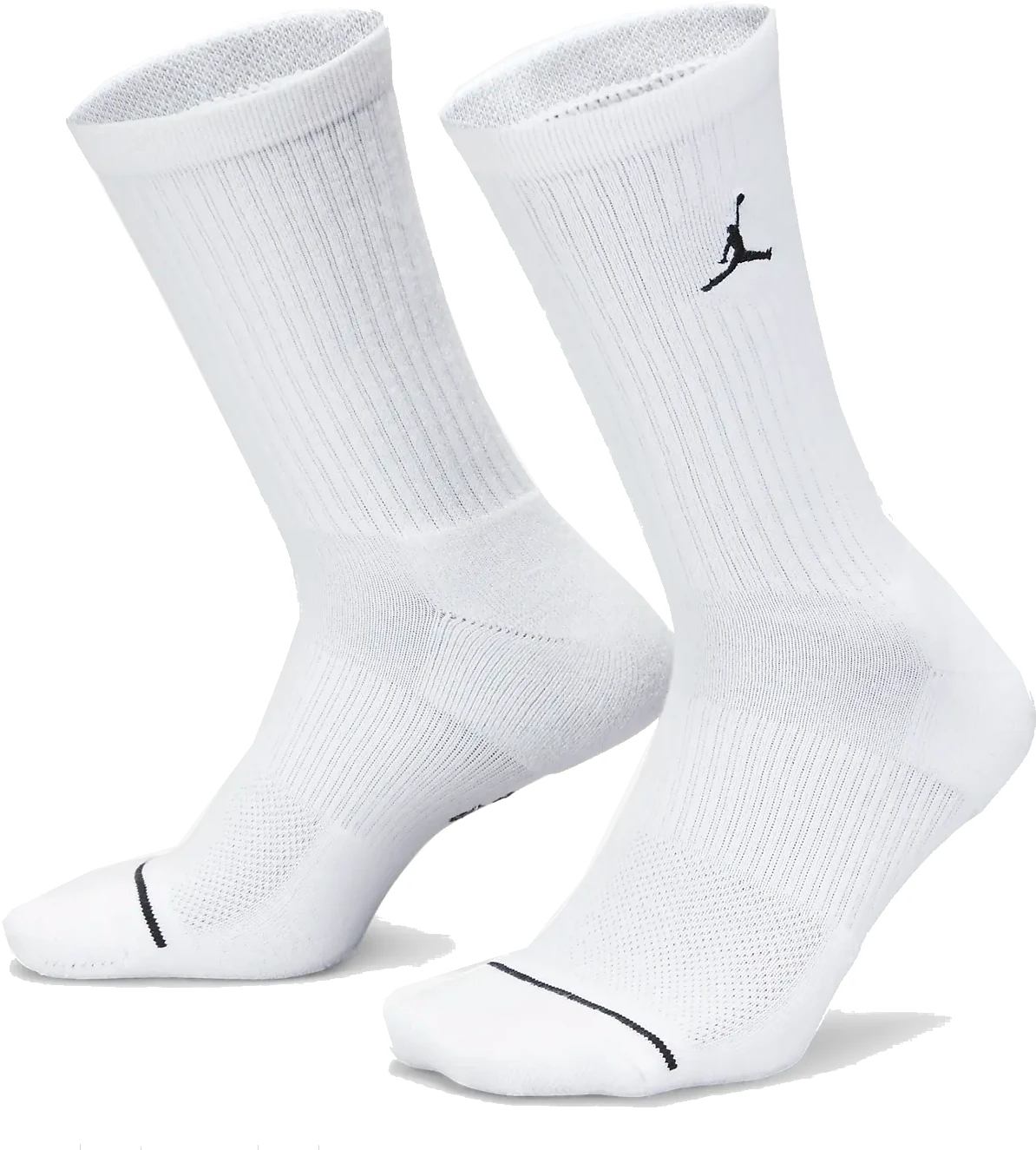 Nike Jordan Everyday Crew Socks (3 Pair) - white/black DX9632-100 | BIKE24