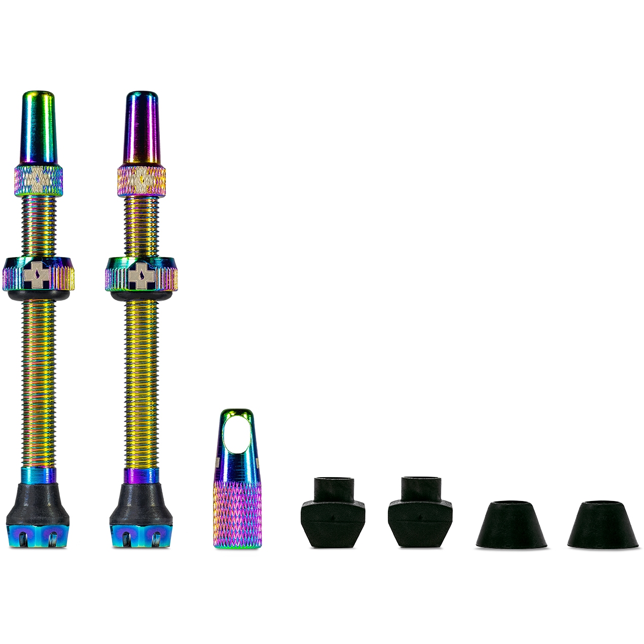 Productfoto van Muc-Off Tubeless Valve Kit V2 Universal - iridescent