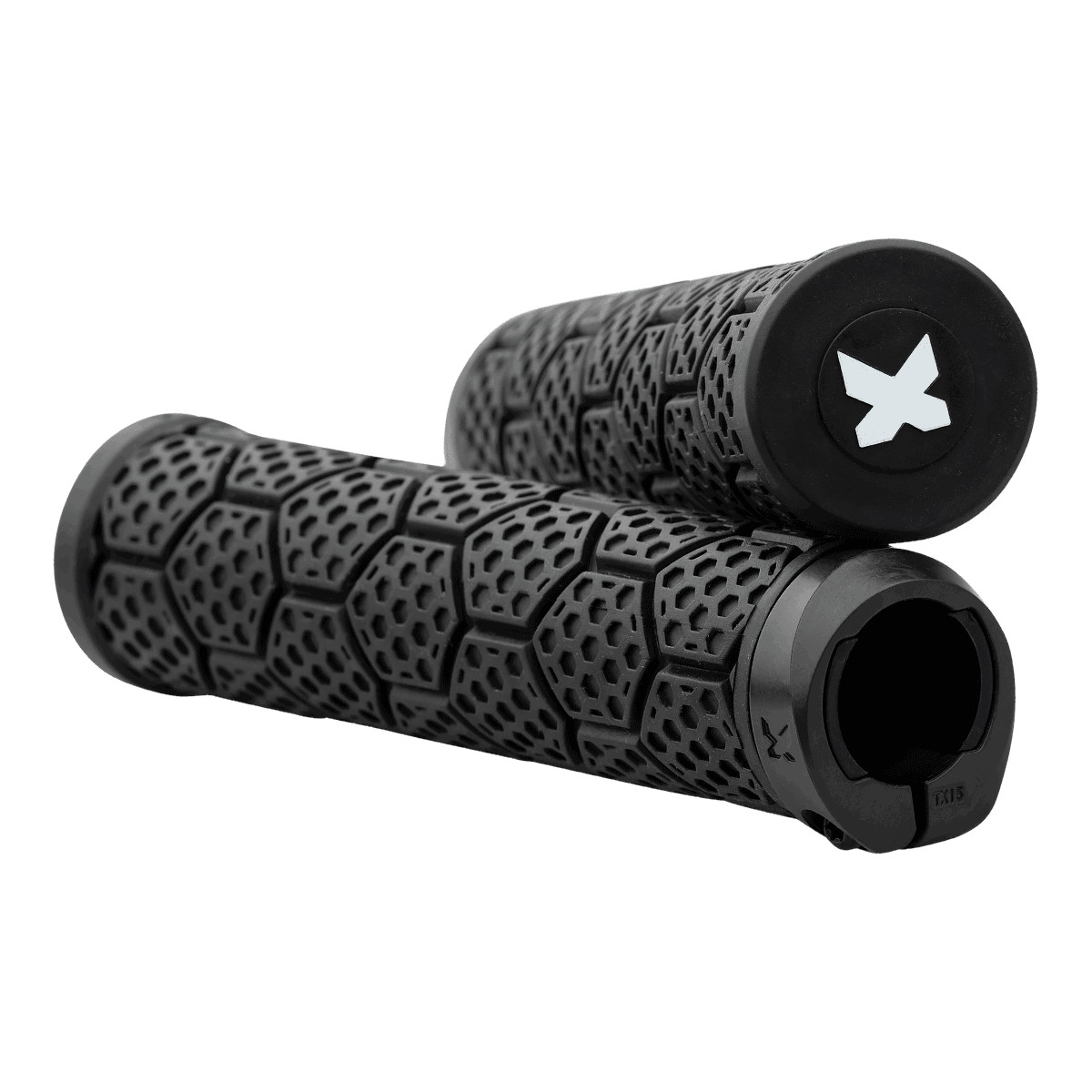 Picture of Sixpack D-TRIX CF Lock-On Bar Grips - black/dark Carbon