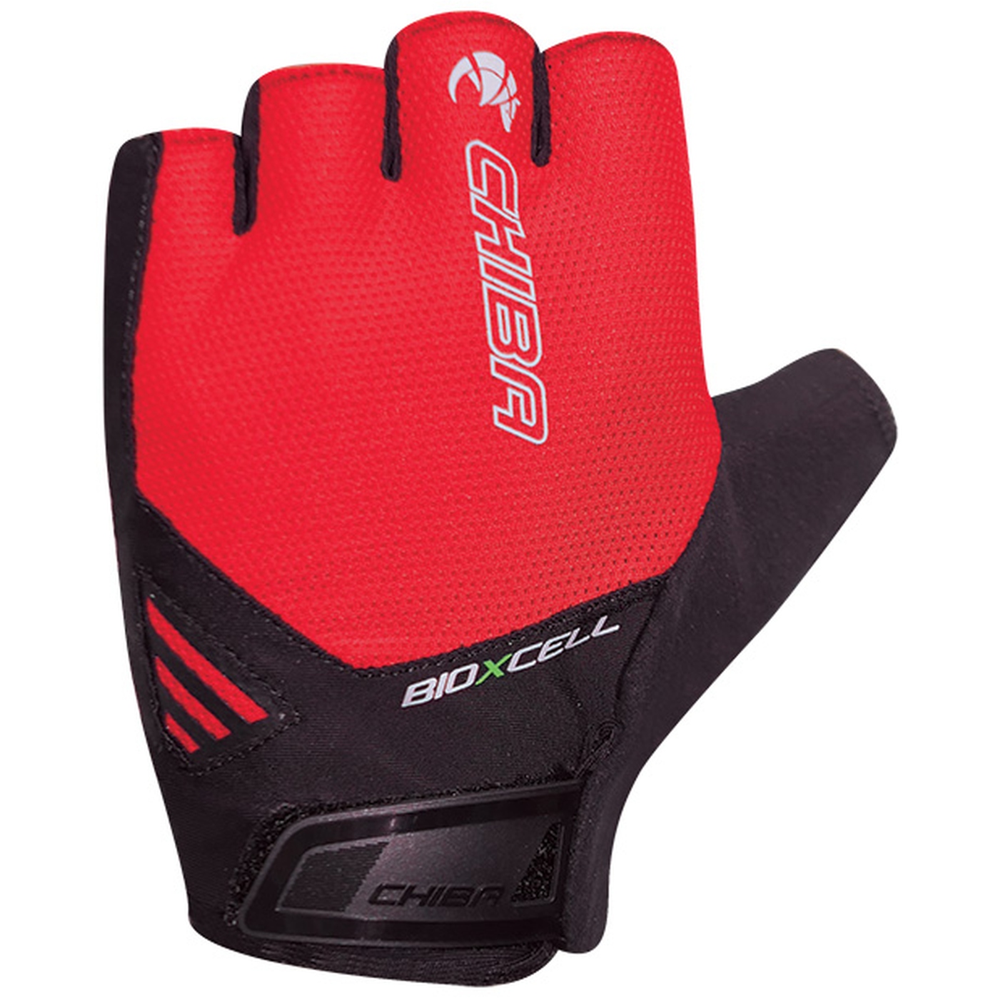 Productfoto van Chiba BioXCell Air Handschoenen met Korte Vingers - rood