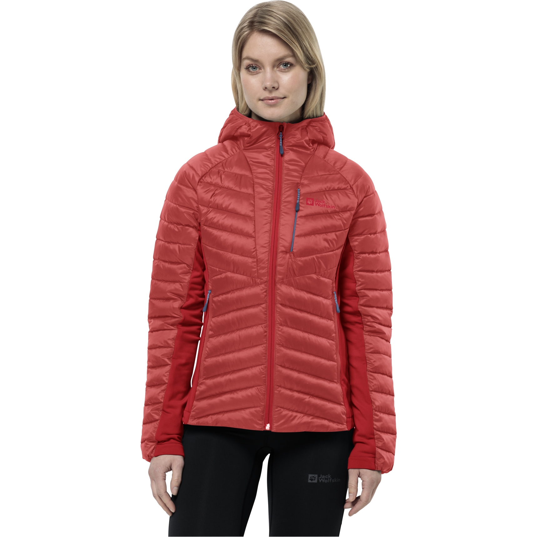 Picture of Jack Wolfskin Routeburn Pro Insulated Jacket Women - vibrant red