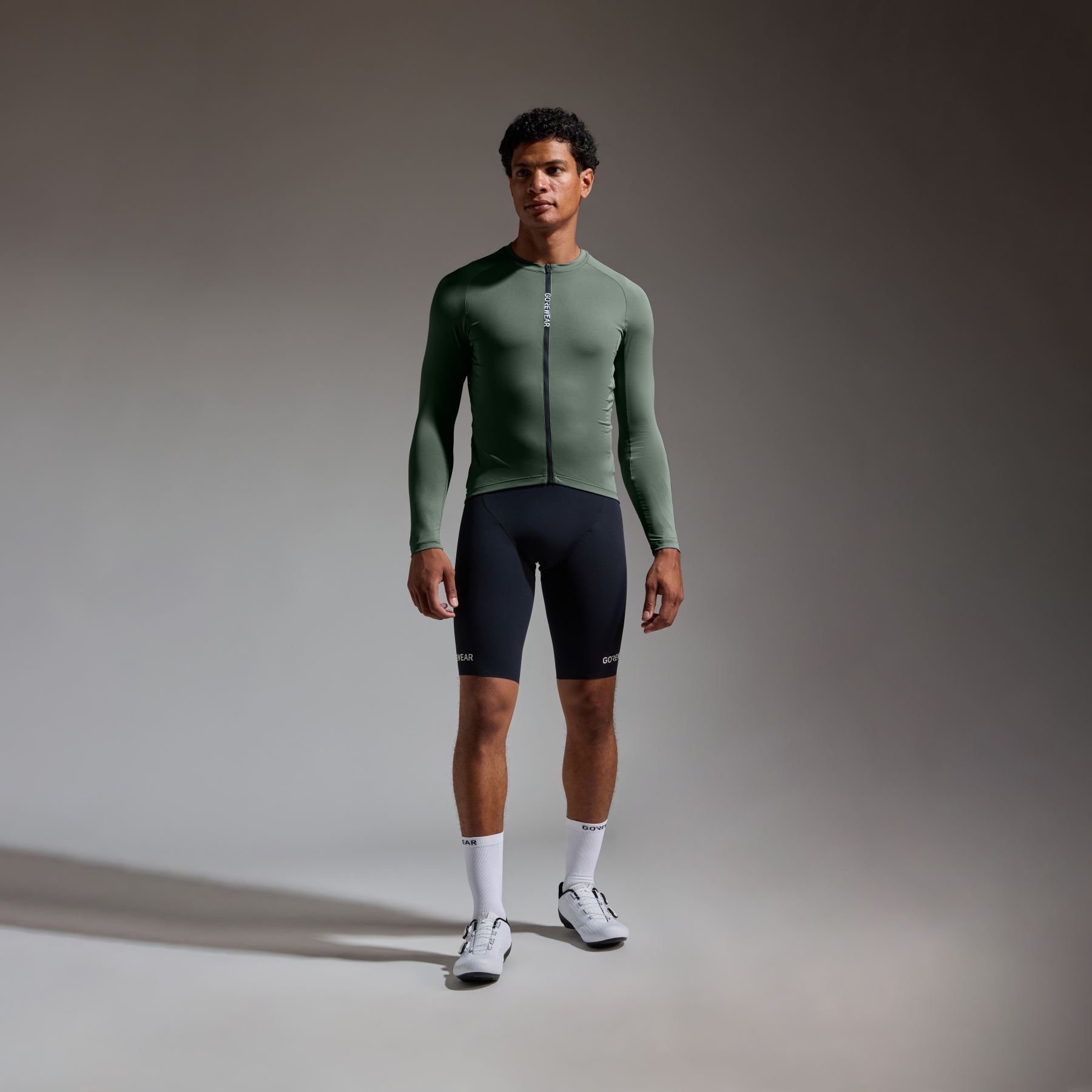 GOREWEAR Spinshift Long Sleeve Jersey Men - slate green DH00 | BIKE24