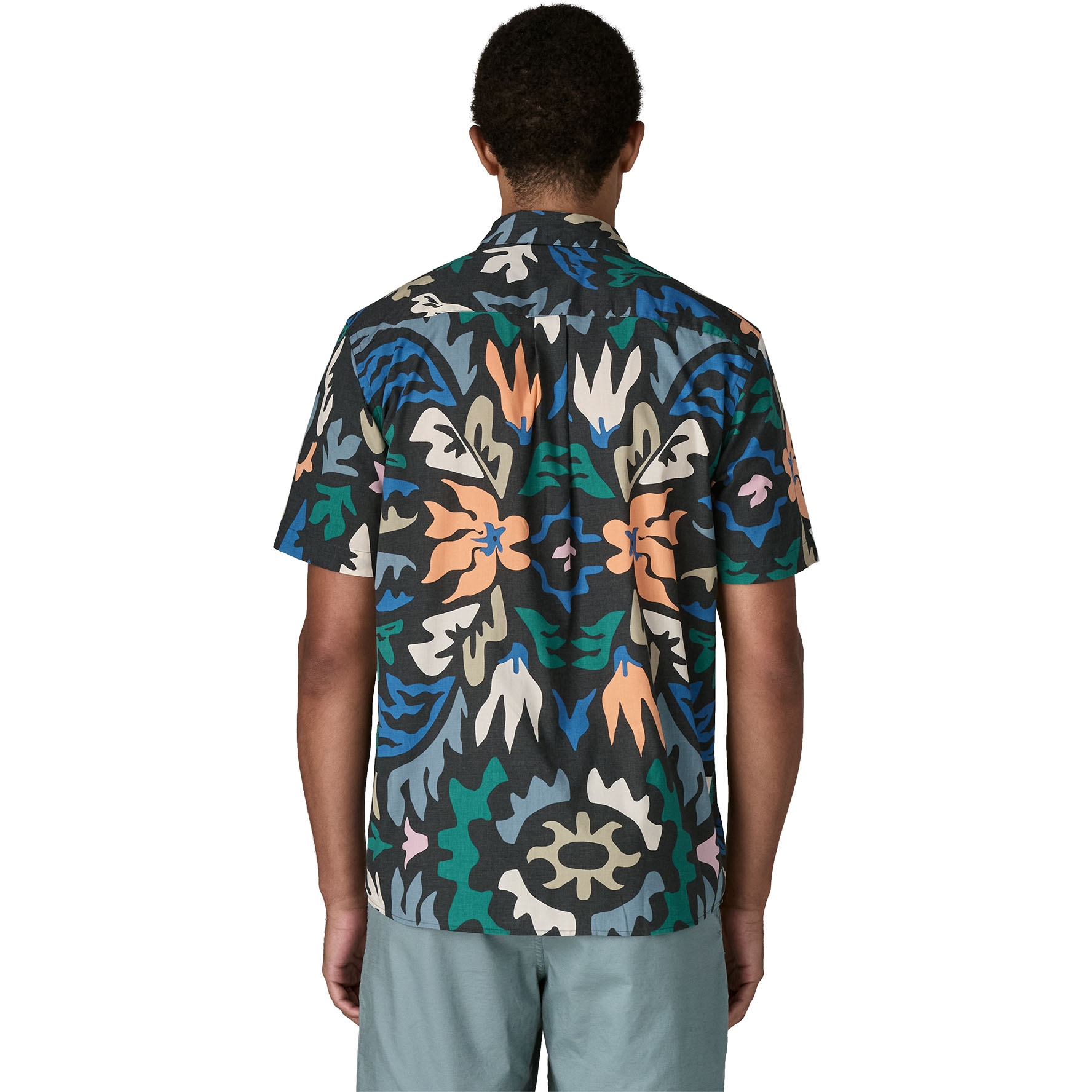 Patagonia Go To Shirt Men - Kaleido: Black | BIKE24