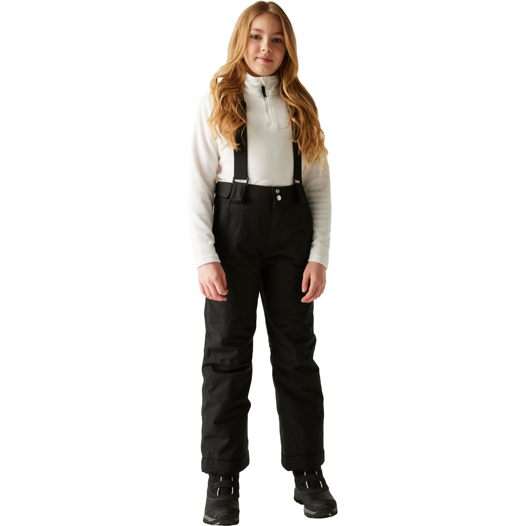 Salopette Unisex Dare 2b Outmove II Per Bambini – Impermeabile, Traspirante, Con Pettorina Rimovibile E Ginocchia Articolate