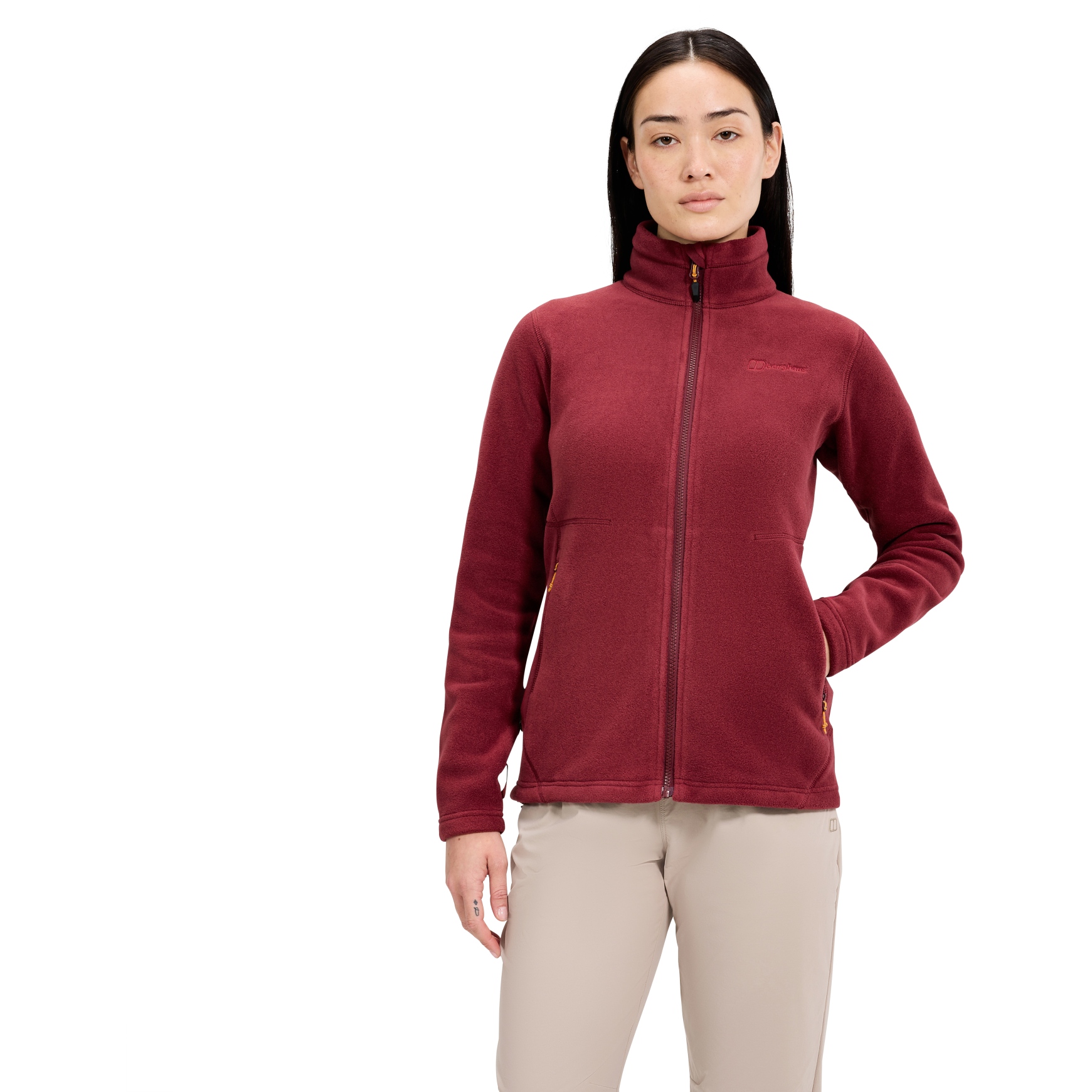 Женская флисовая куртка Berghaus Prism Polartec® InterActive - Темно-коричневый