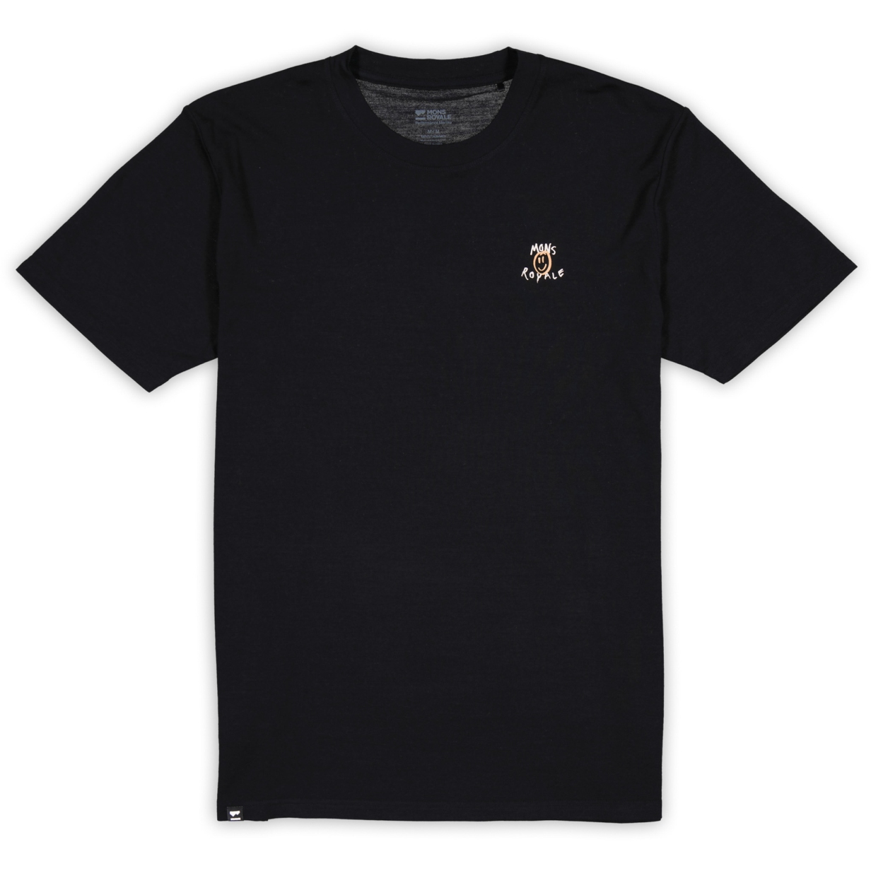 Produktbild von Mons Royale Icon Merino Air-Con T-Shirt Herren - schwarz 1261