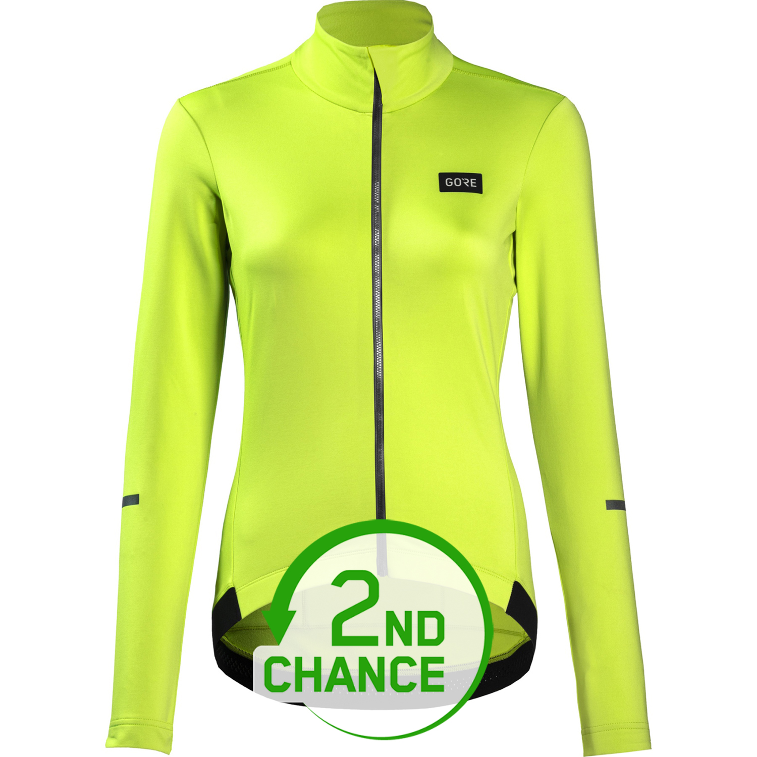 Picture of GOREWEAR Progress Thermo Jersey Women - neon yellow 0800 - 2nd Choice
