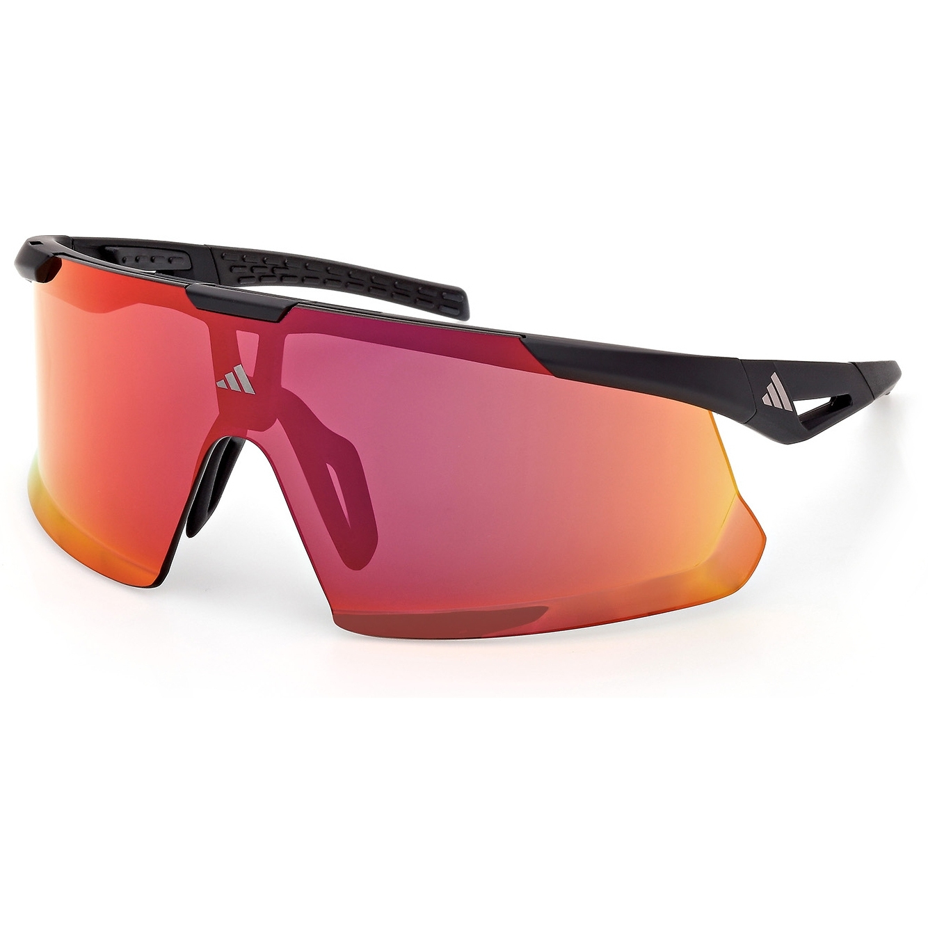 Produktbild von adidas Dunamis EVO SP0106 Brille - Matte Black / Contrast Mirror Roviex