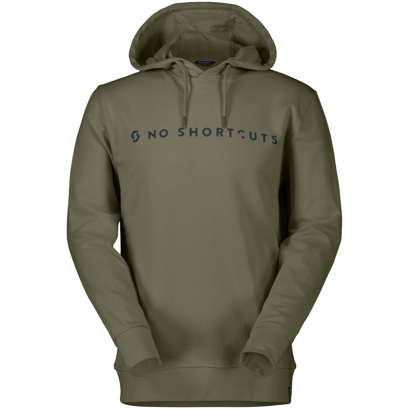Produktbild von SCOTT No Shortcuts Langarm- Kapuzenpullover Herren - hay green