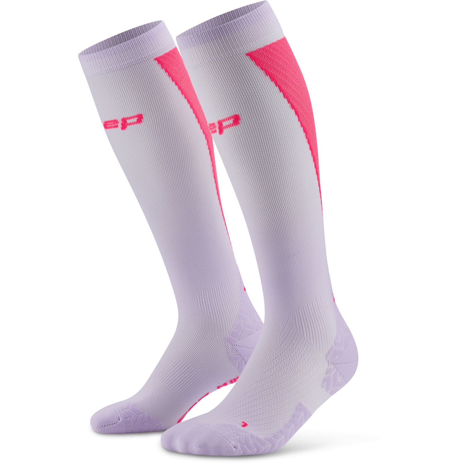 Image of CEP Core Run Ultralight Tall Compression Socks Women - lilac/pink
