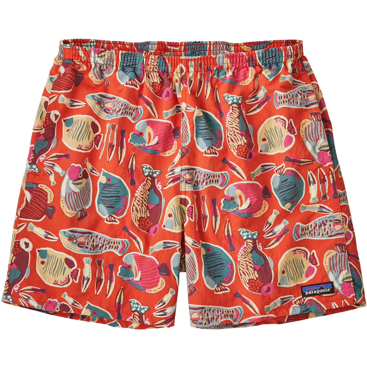 Produktbild von Patagonia Baggies 5&quot; Badeshorts Herren - Wrasse: Pollinator Orange