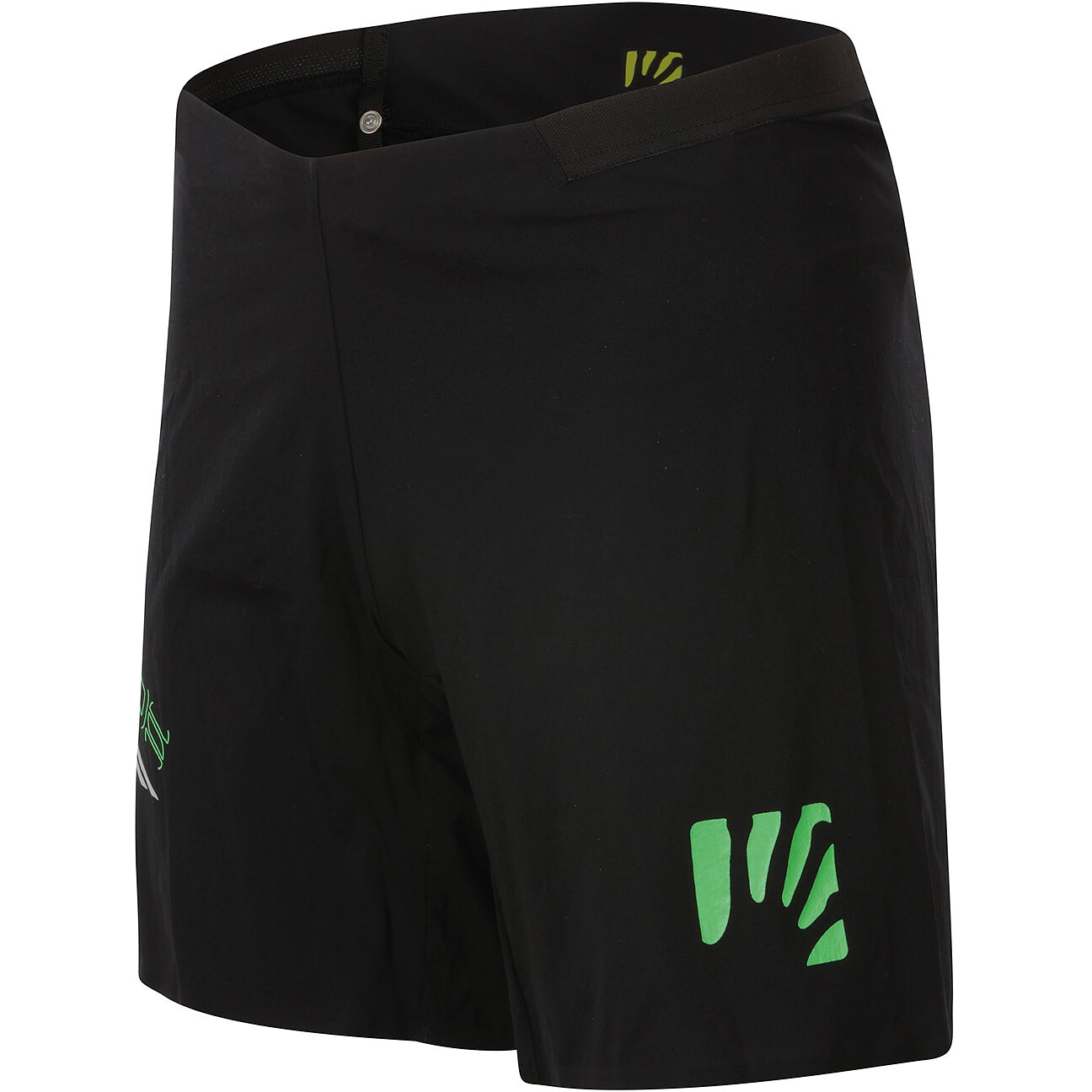 Picture of Karpos Lavaredo Over Shorts - black/green fluo