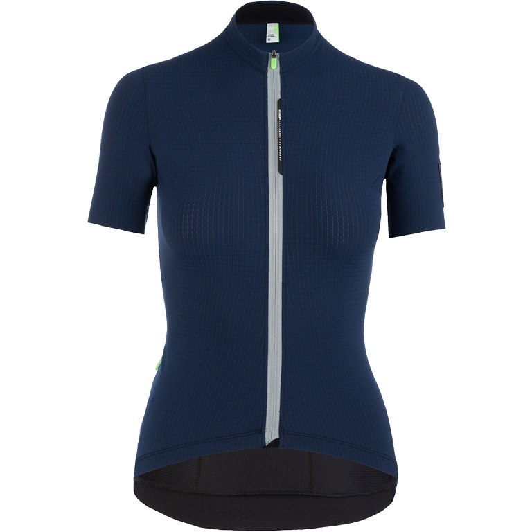 Picture of Q36.5 L1 Pinstripe X Women&#039;s Short Sleeve Jersey - navy