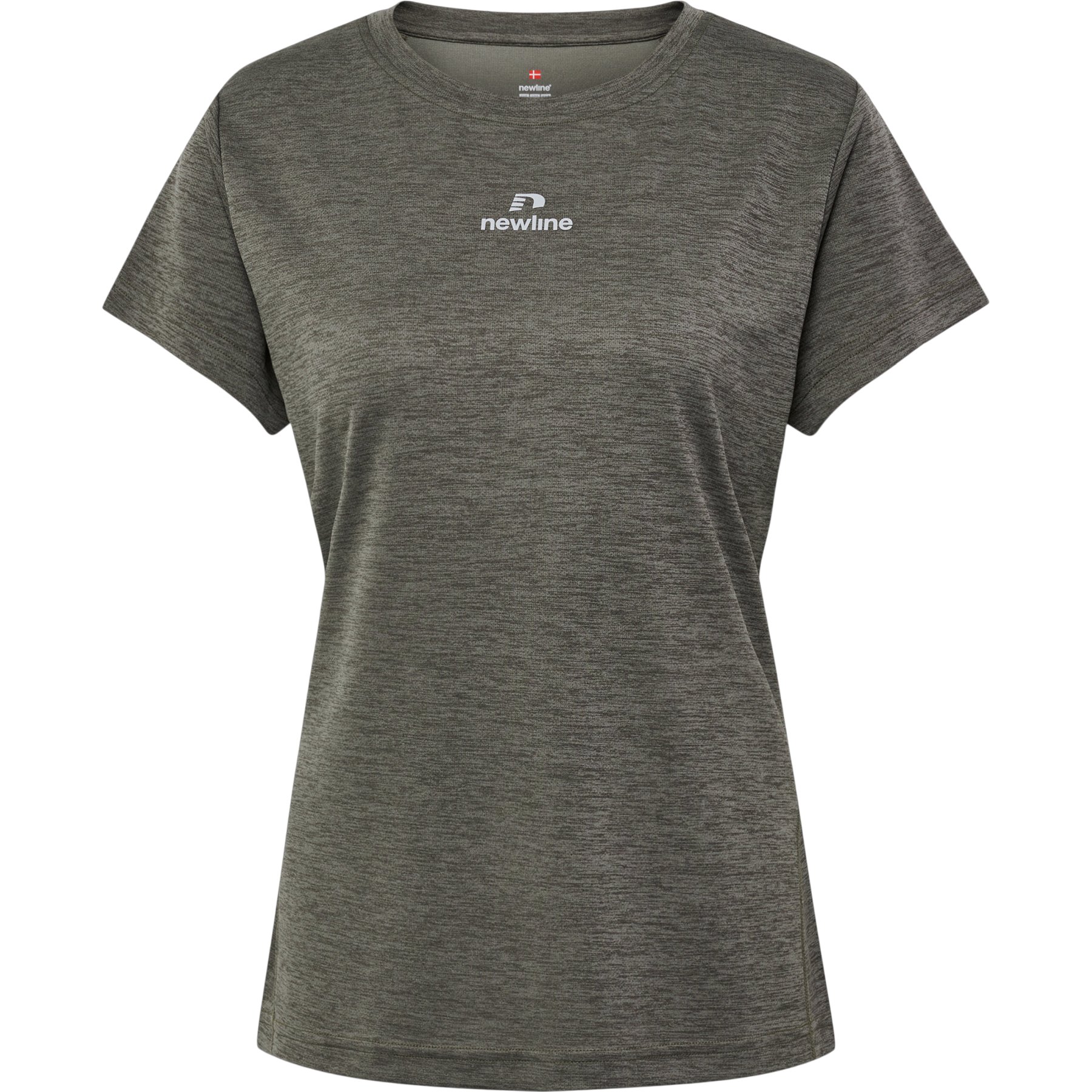 Productfoto van Newline Pace Melange T-Shirt Dames - beluga melange