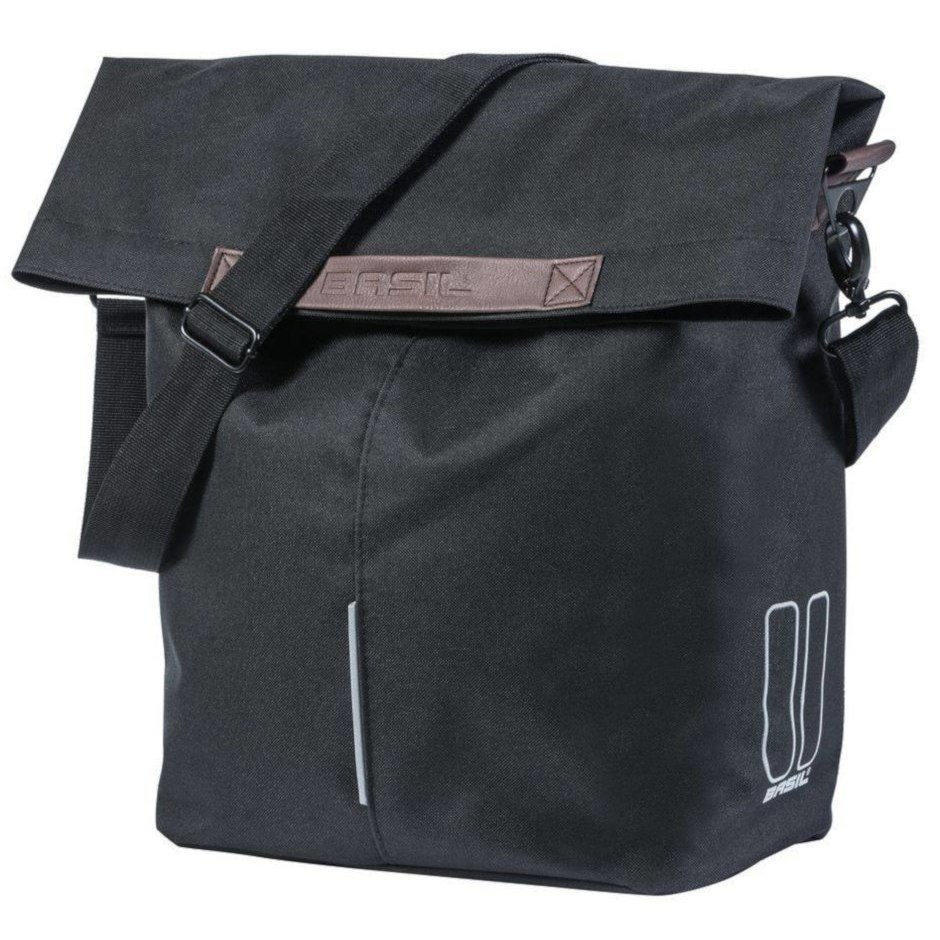 Produktbild von Basil City Fahrradshopper / Gepäckträgertasche - schwarz