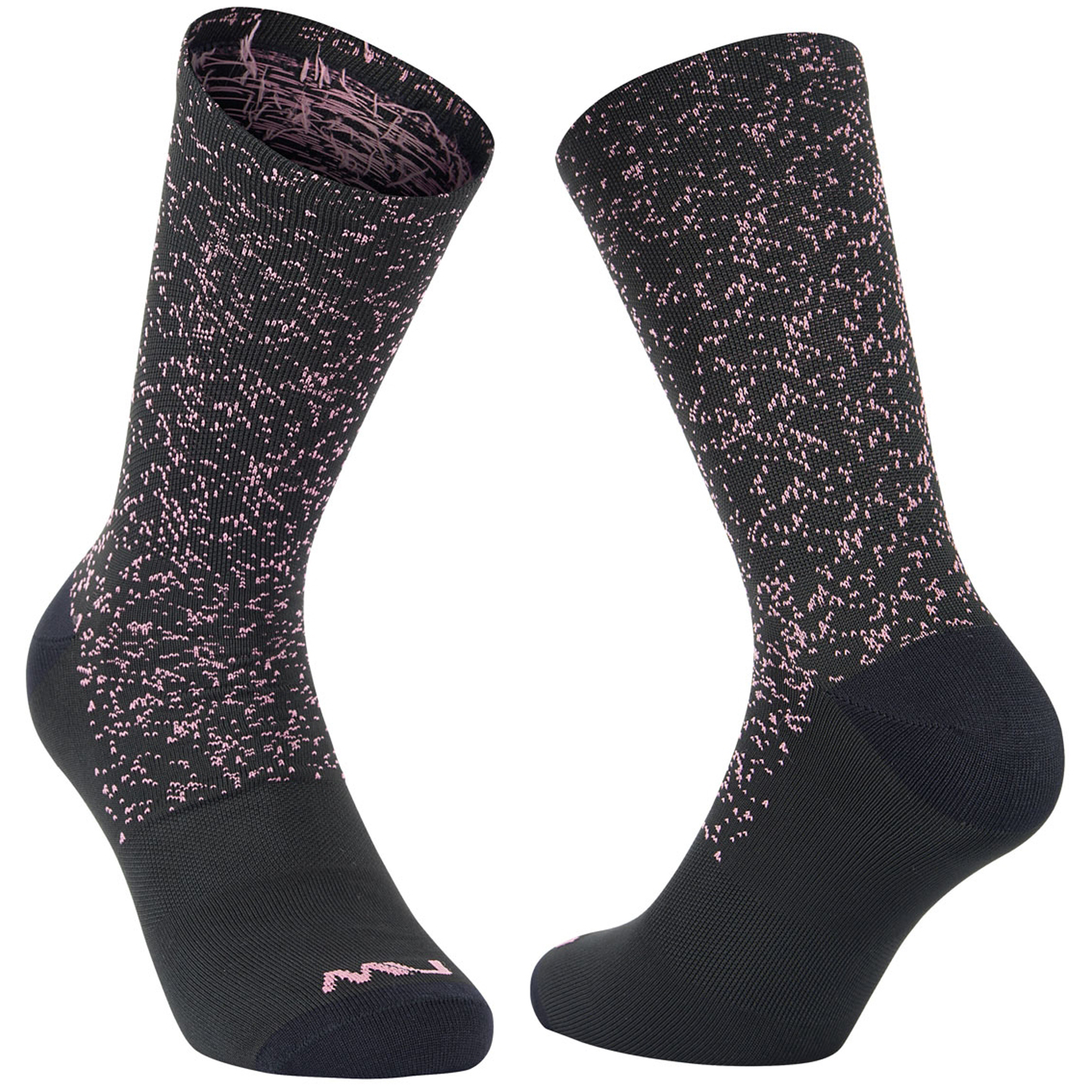 Носки Northwave Stardust - черные/malva 160 black