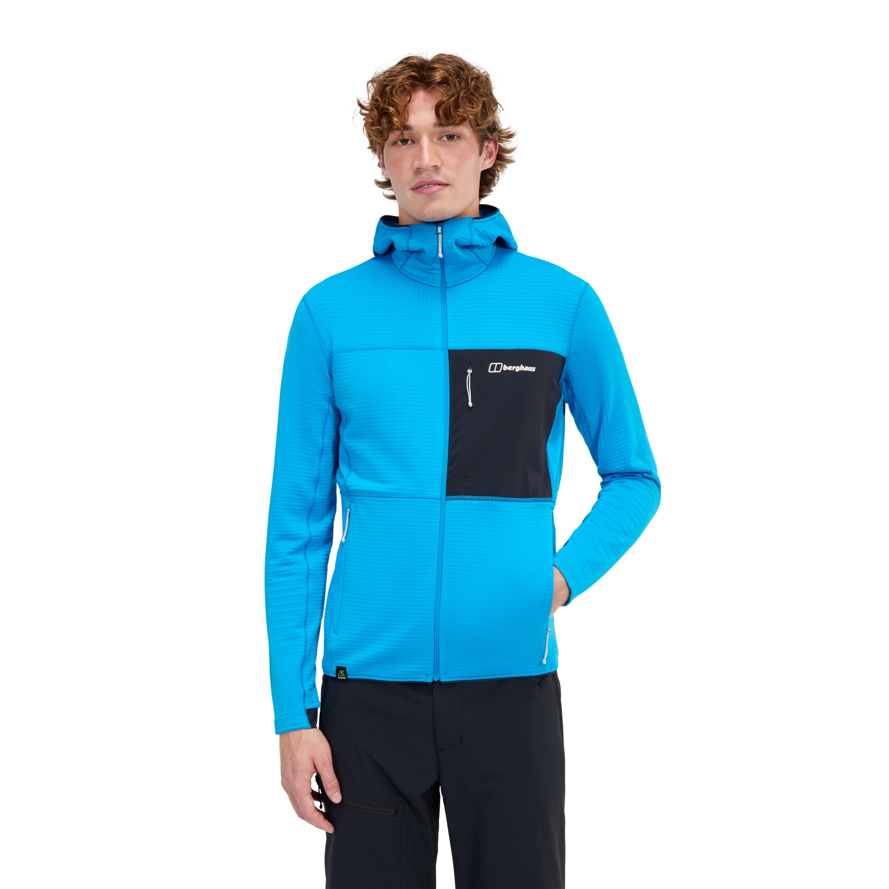 Produktbild von Berghaus Ridge-Hiker Hoody Herren - Mountain Blue/Jet Black