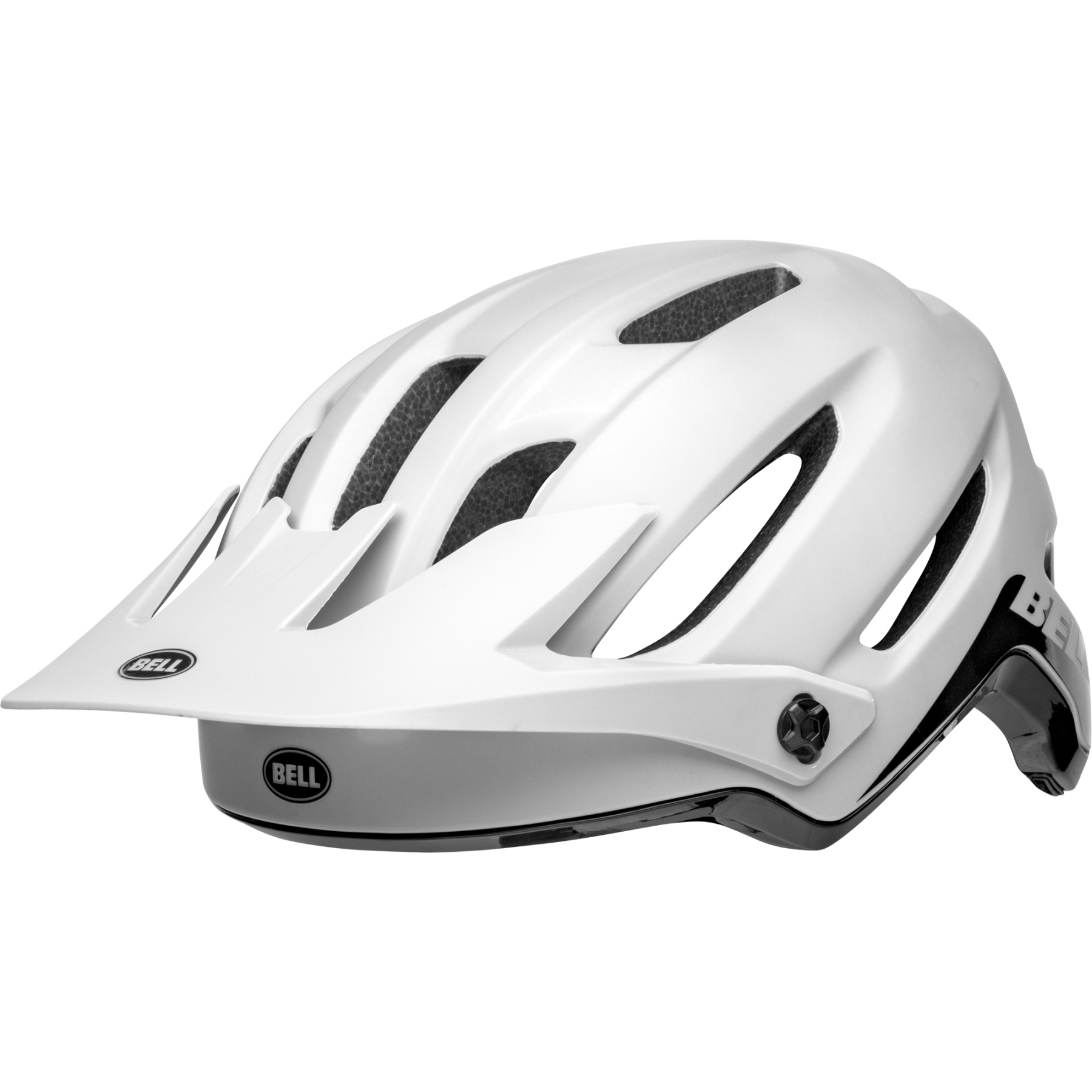 Produktbild von Bell 4Forty Helm - matte/gloss white/black