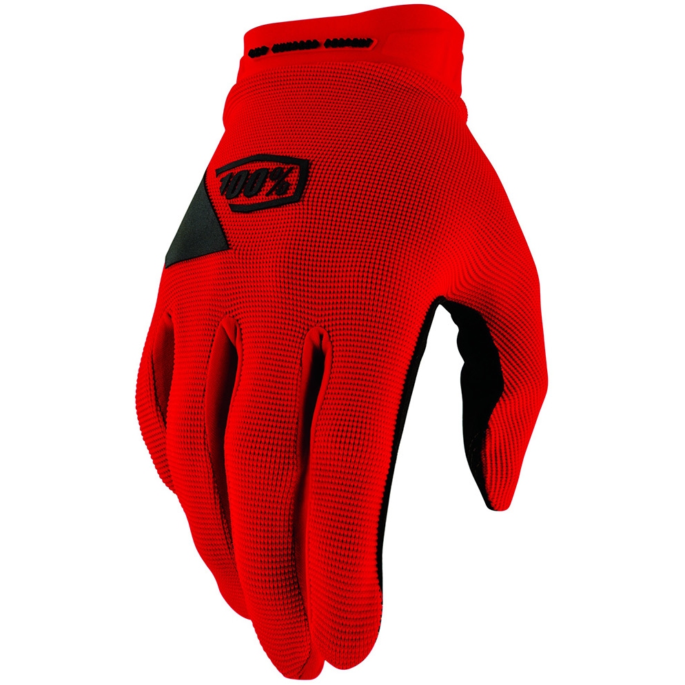 Bild von 100% Ridecamp Gel Handschuhe - Rot