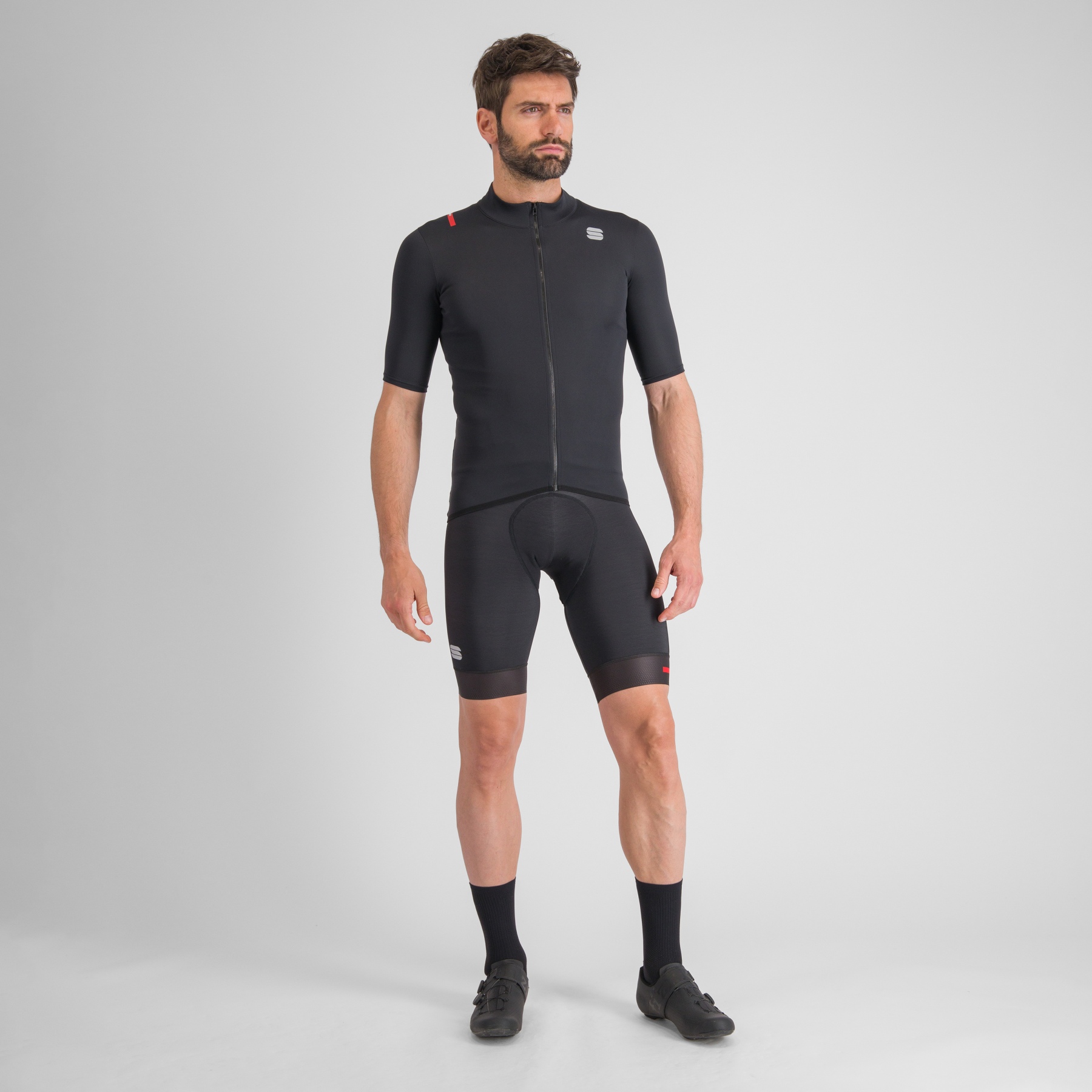 Sportful Fiandre Light Short Sleeve Jacket Men - 002 Black