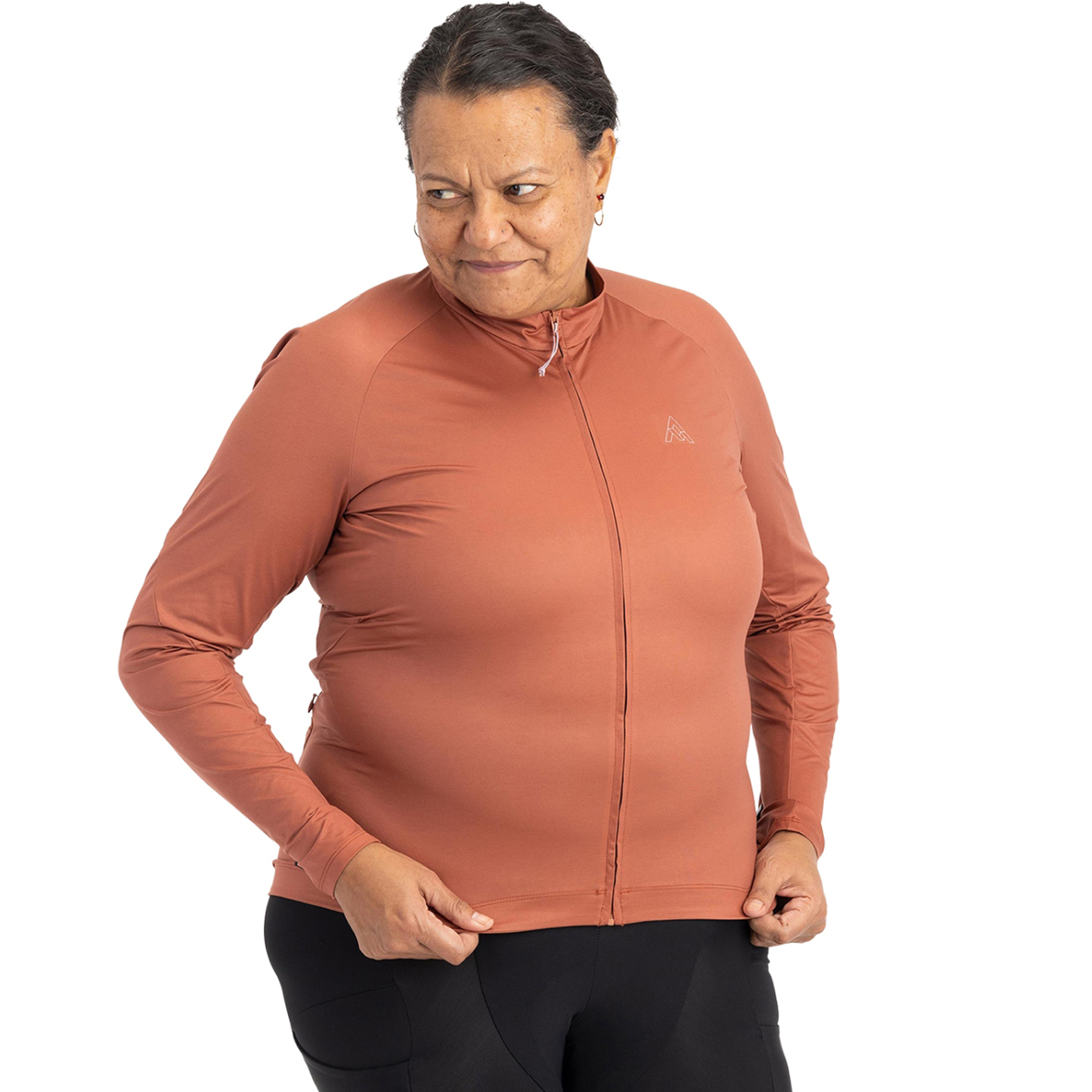 Productfoto van 7mesh Atlas Shirt met Lange Mouwen Dames - Desert Rose