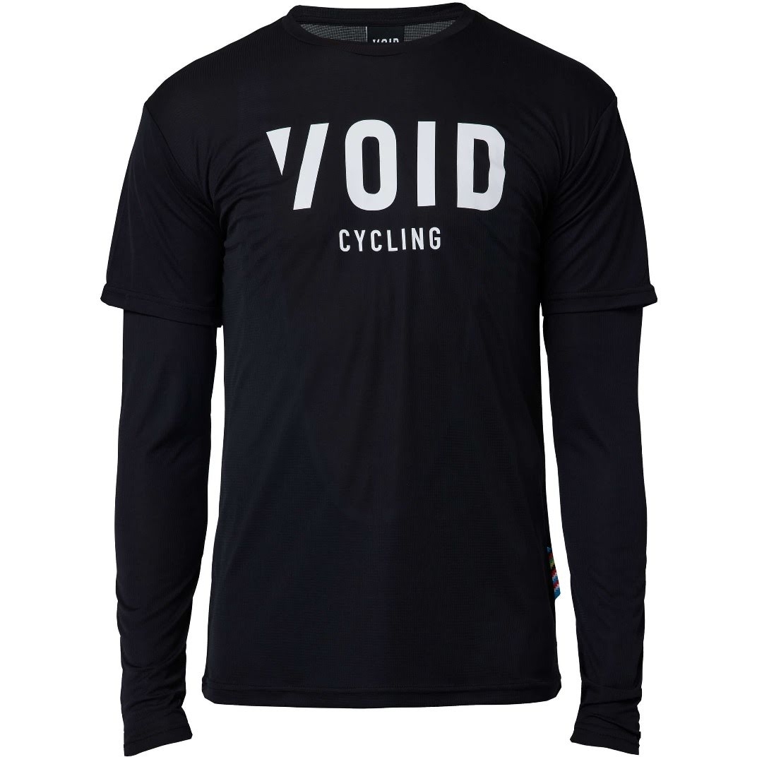 Produktbild von VOID Cycling Performance Cycling Langarmshirt - Schwarz