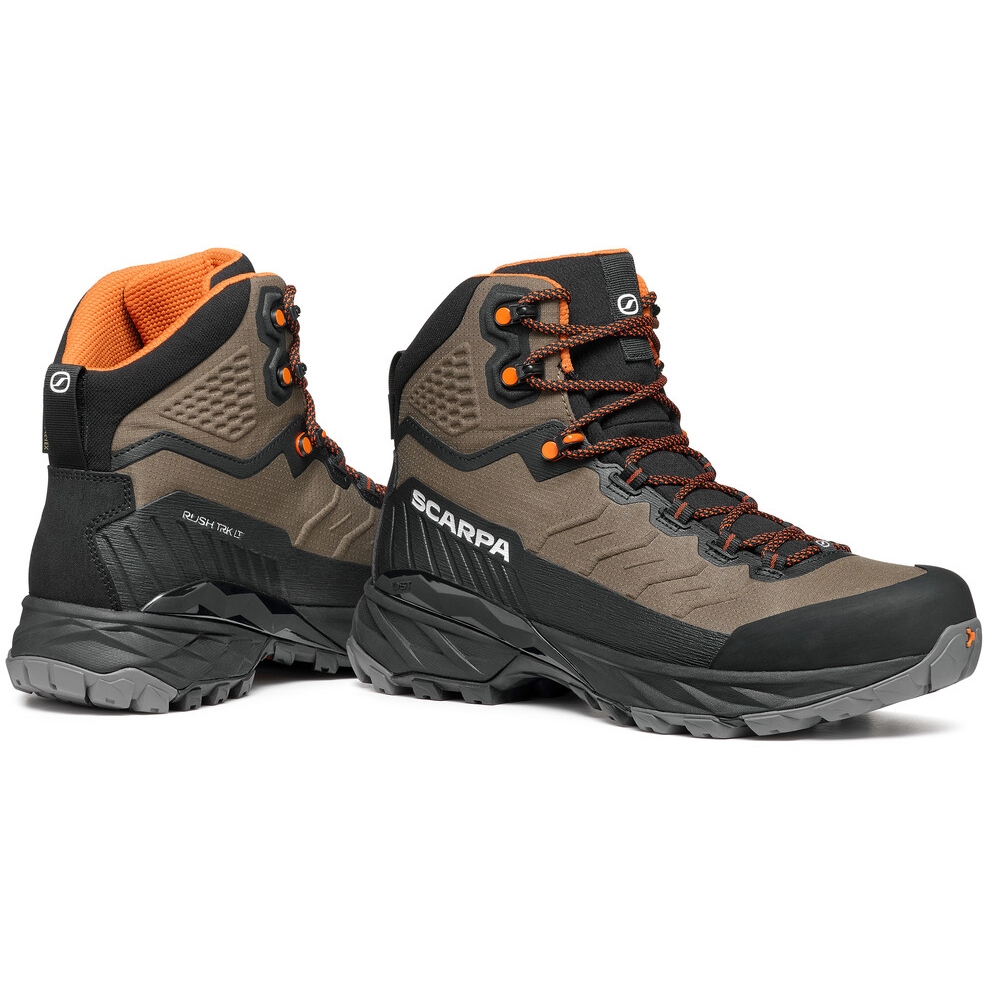 Scarpa Rush TRK LT GTX Hiking Shoes Men - mud/burnt orange  display picture 1