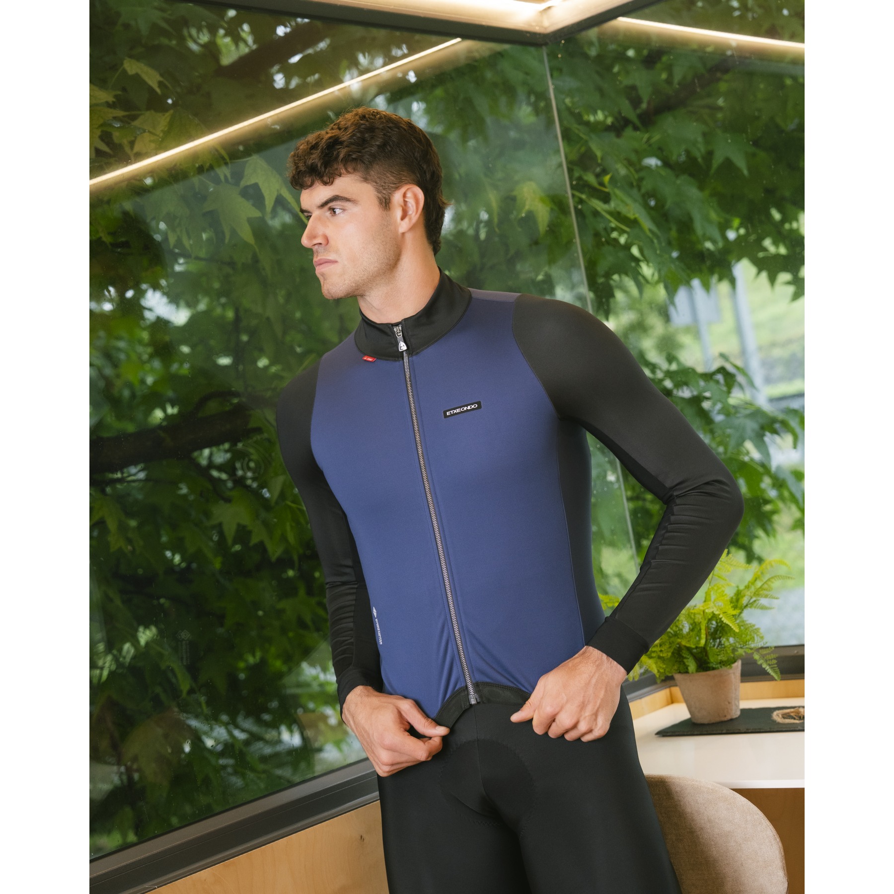 Etxeondo 76 Jacket Men - Navy Blue/Black | BIKE24