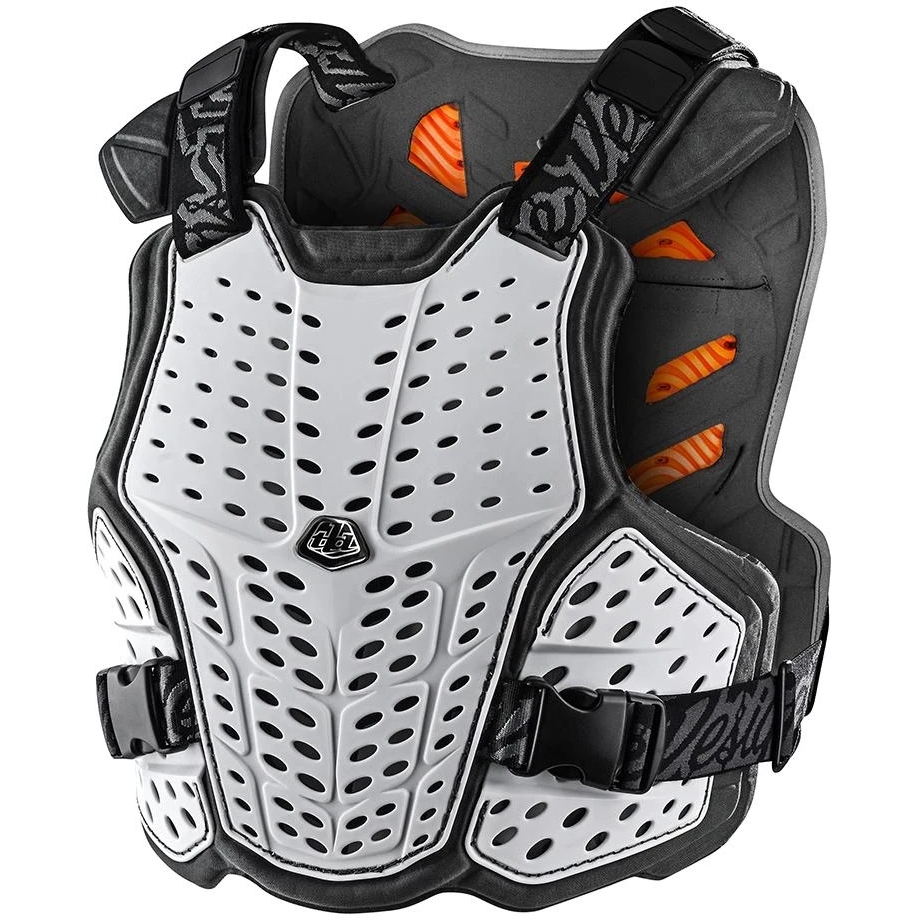Foto van Troy Lee Designs Rockfight CE Chest Protector - White