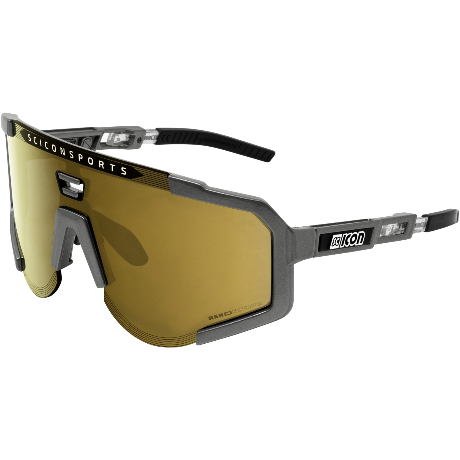 Produktbild von Scicon Aeroscope Brille - Anthracite Grey / Multimirror Bronze + Clear