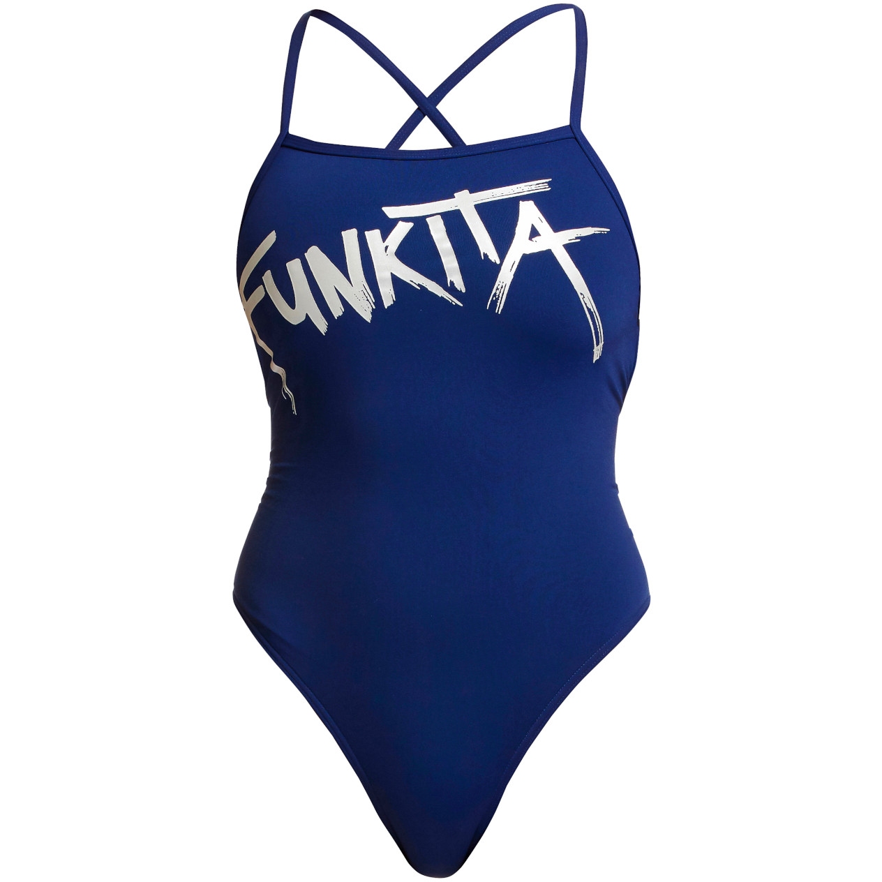 Bild von Funkita Strapped In Eco Badeanzug Damen - Zinc'd
